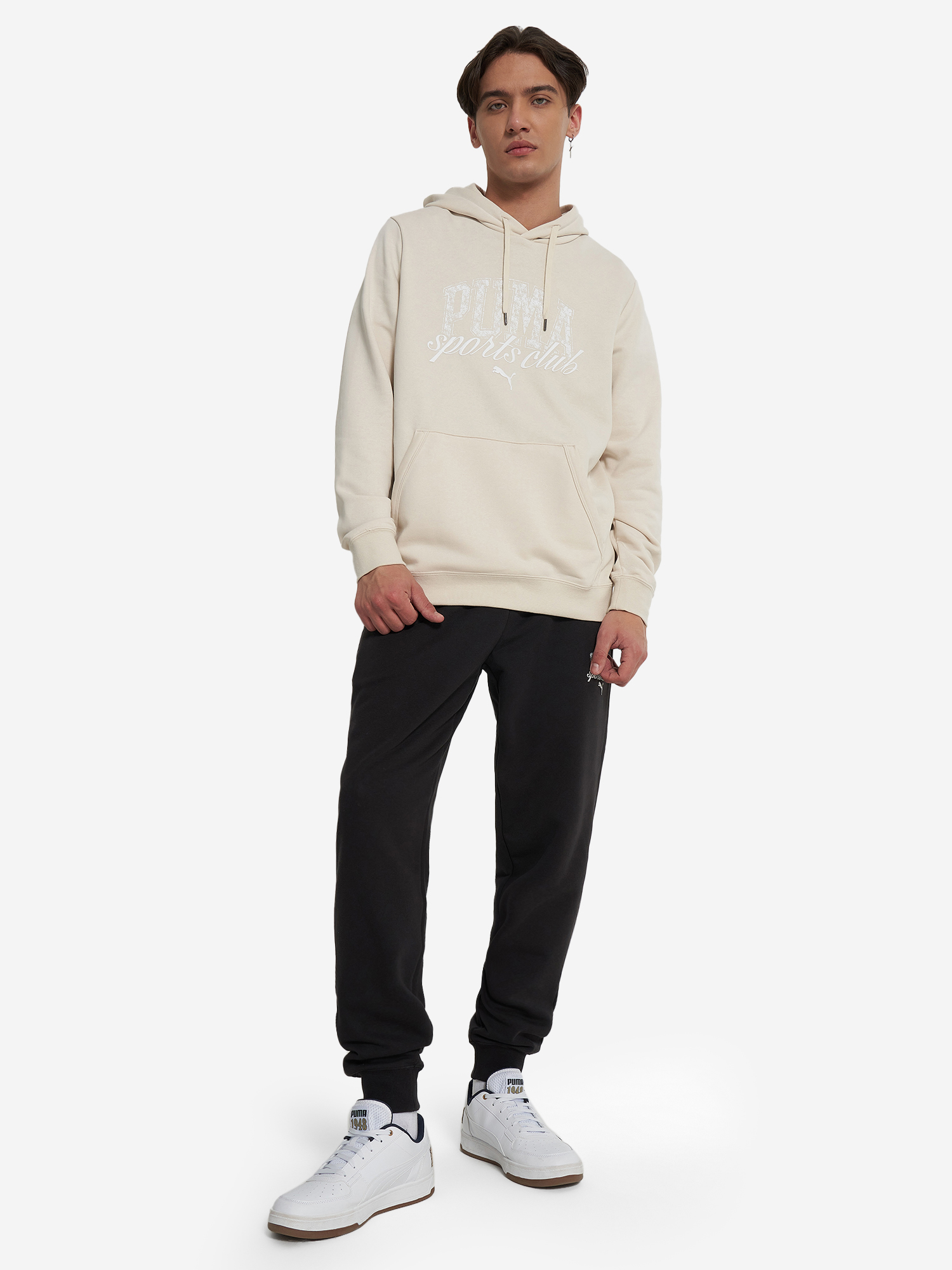 Худи мужское PUMA, Бежевый 4