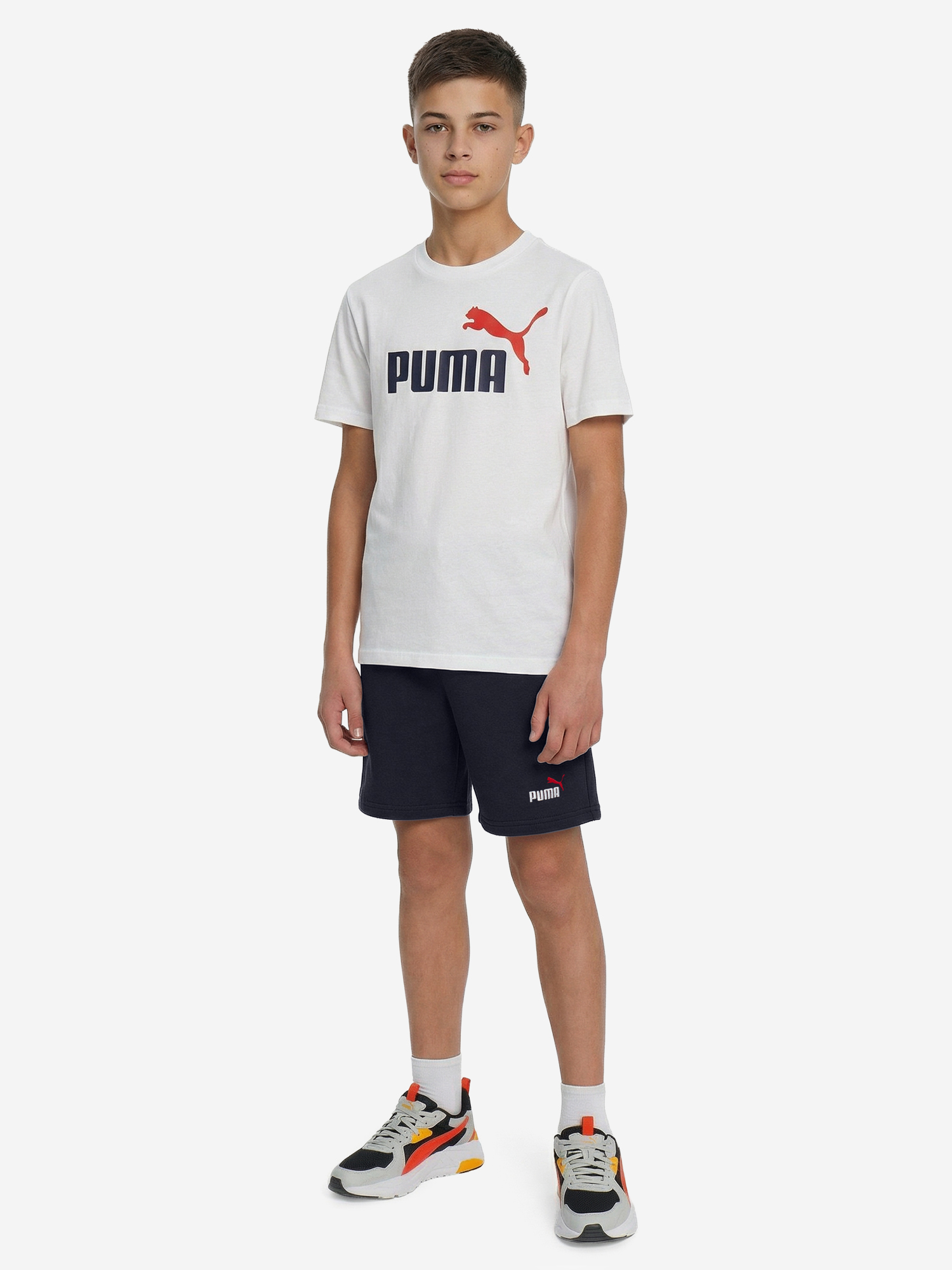 Шорты для мальчиков PUMA Ess 2 Color No.1 Logo, Синий 4