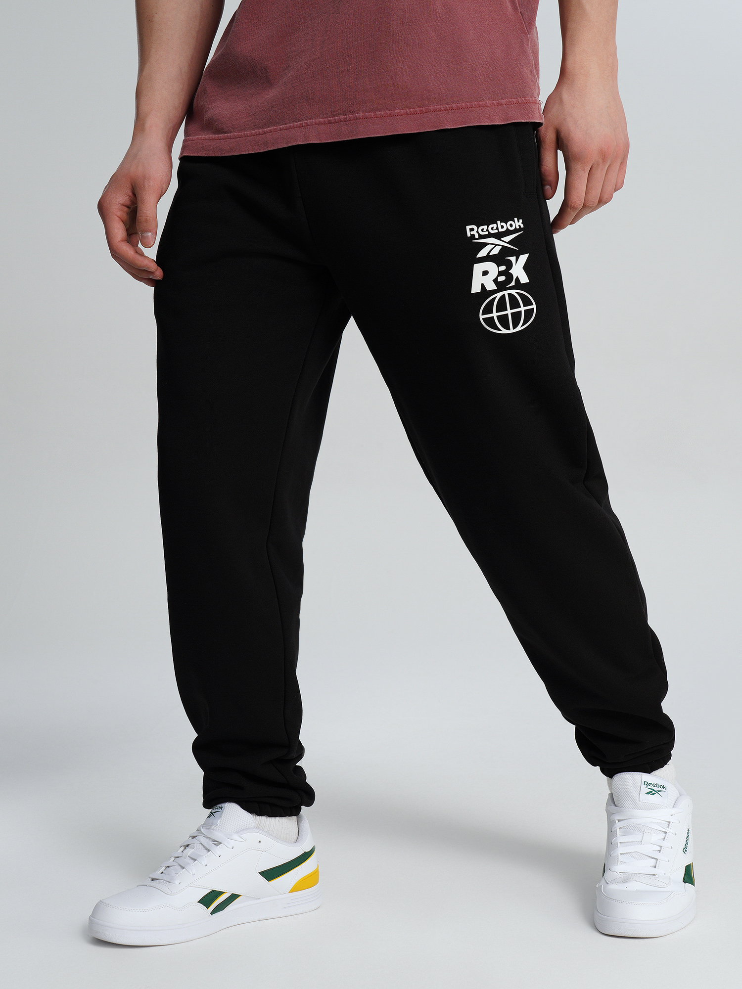 Изображение товара Брюки мужские Reebok джоггеры свободного кроя