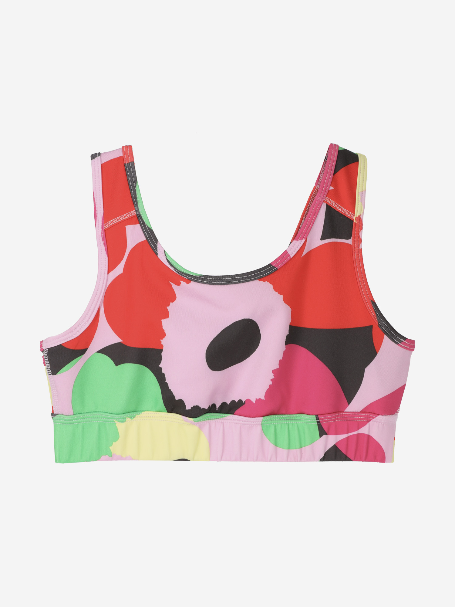 Спортивный топ бра для девочек adidas Marimekko Believe This Training, Мультицвет HF0514A01-, размер 140 - фото 5