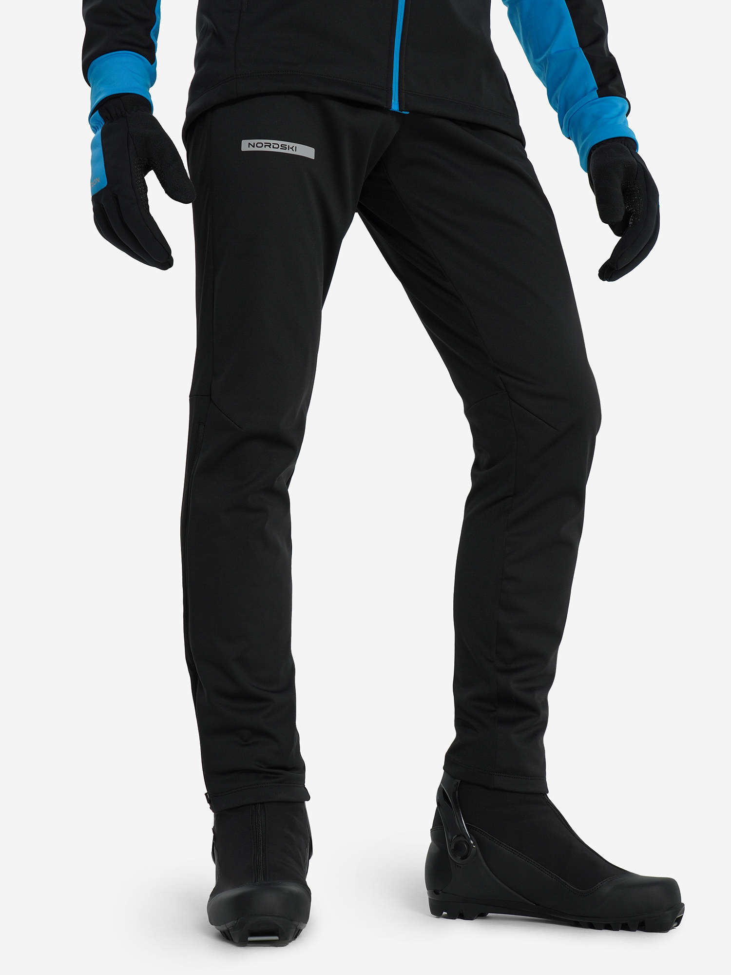 

Брюки для беговых лыж мужские Nordski Core, Черный
