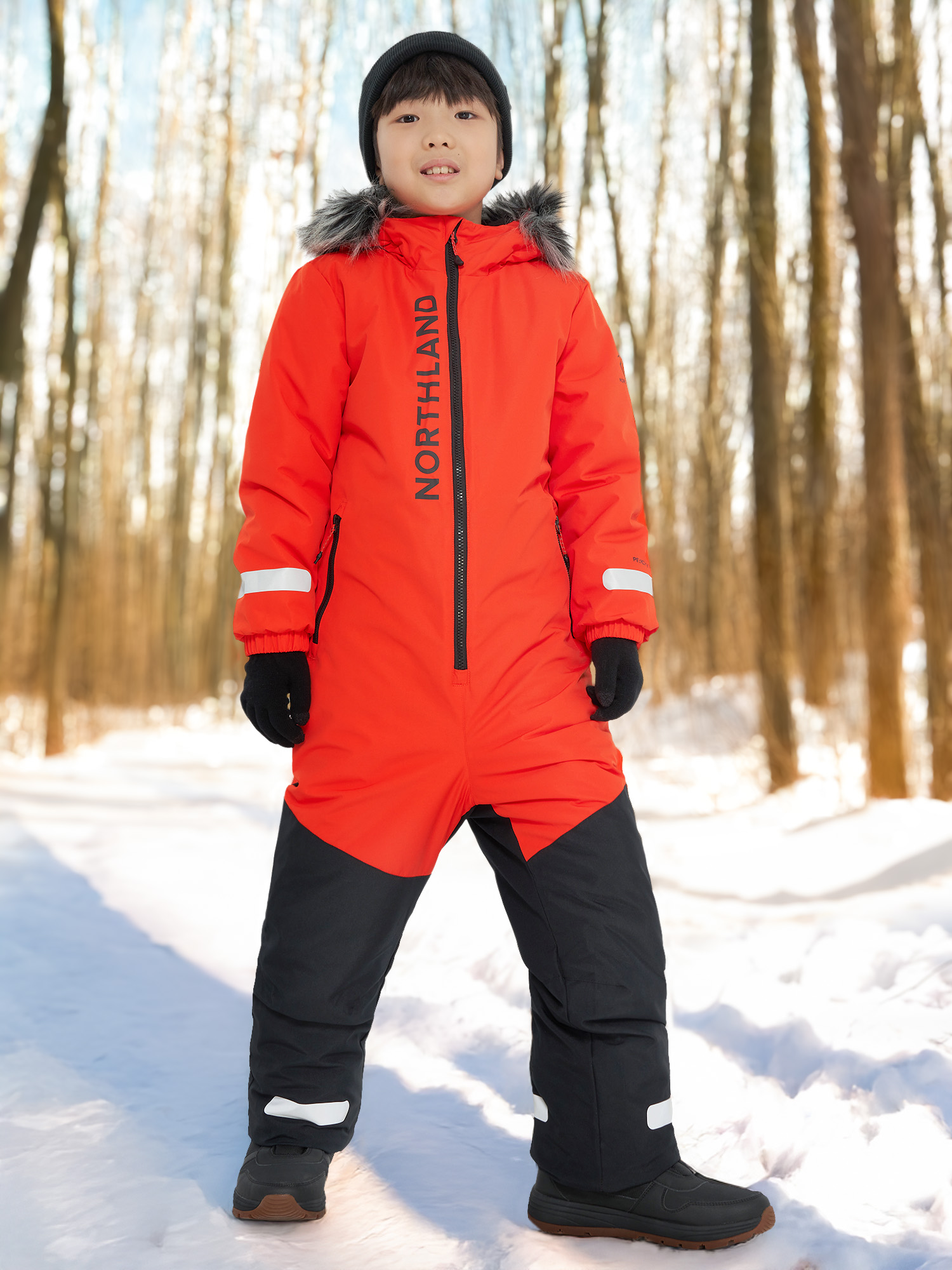 

Комбинезон для мальчиков Northland, Красный