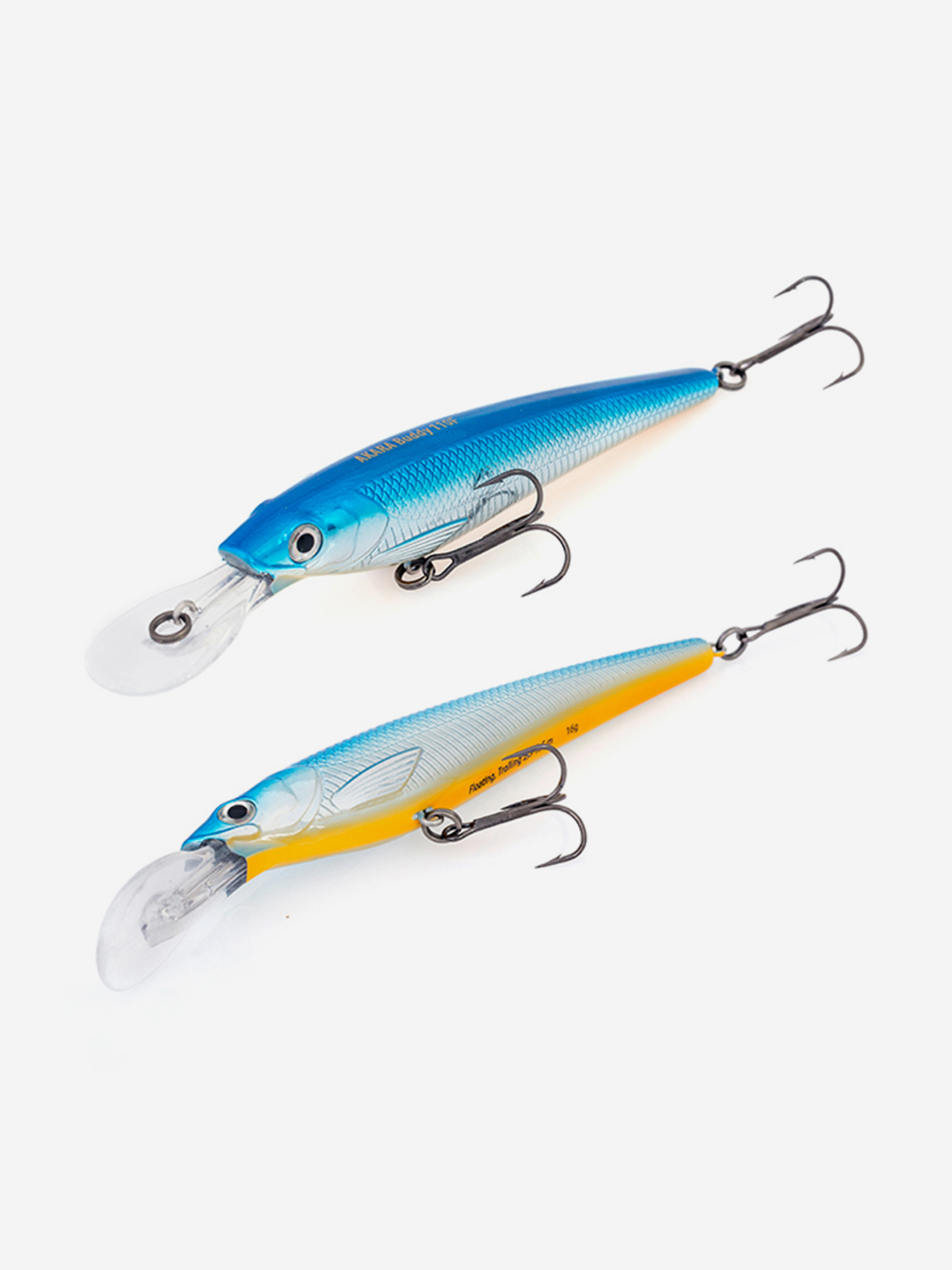 

Воблер Akara Buddy 110F 16 гр. (4/7 oz 4,3 in) A12, Мультицвет