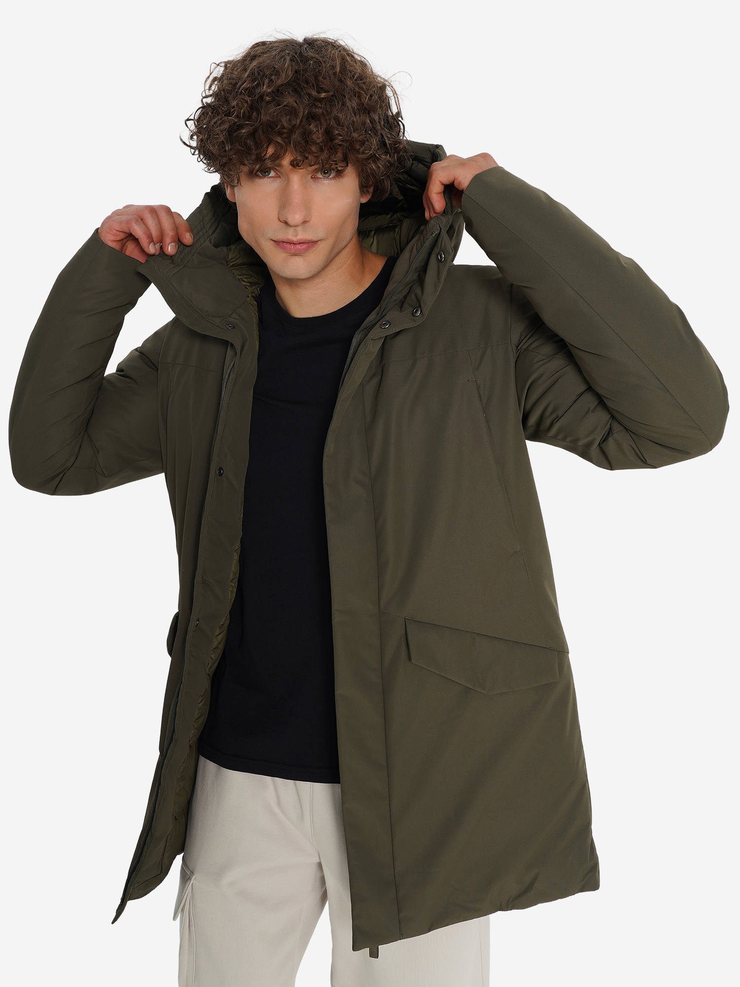 Пуховик Demix, зеленый, арт. 136252DMX-G4