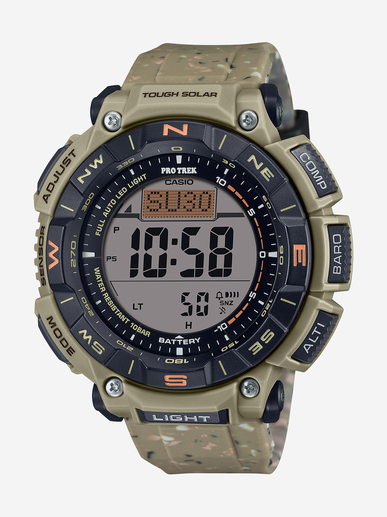 

Наручные часы Casio ProTrek PRG-340SC-5E, Бежевый