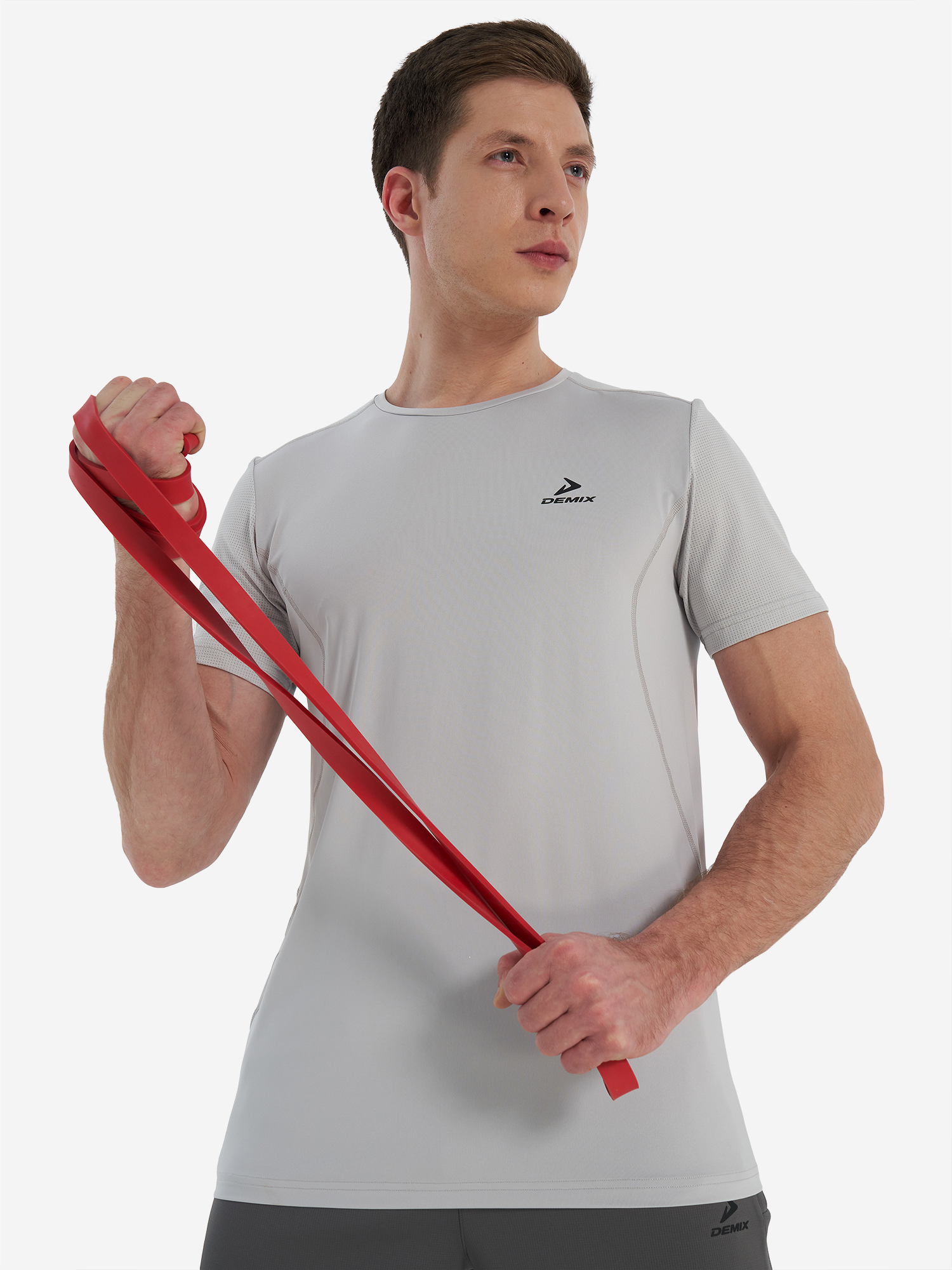 Изображение товара Футболка мужская Demix, Светло-серый