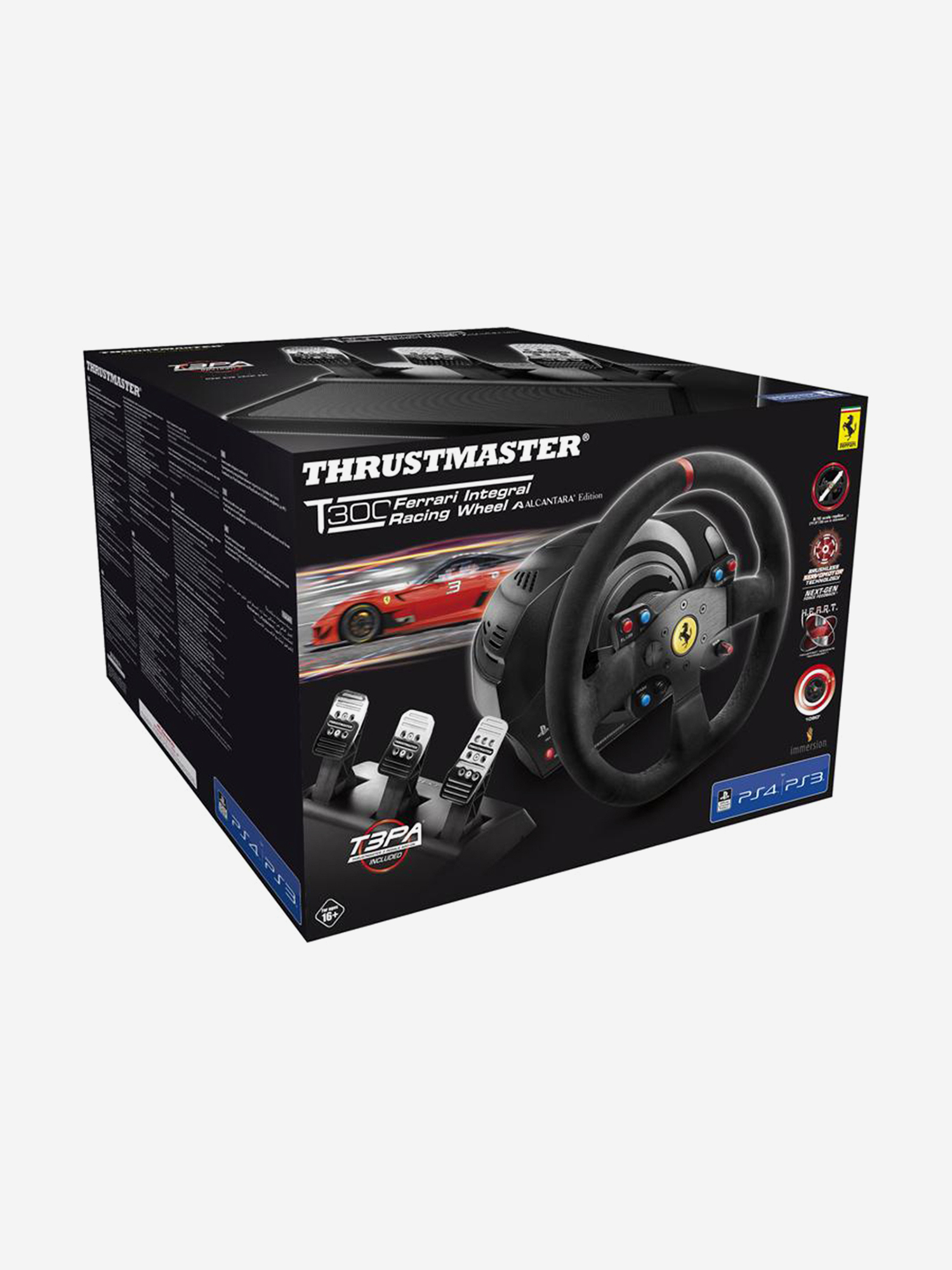 Изображение товара Игровой руль THRUSTMASTER T300 Ferrari Integral Rw Alcantara мультиплатформа