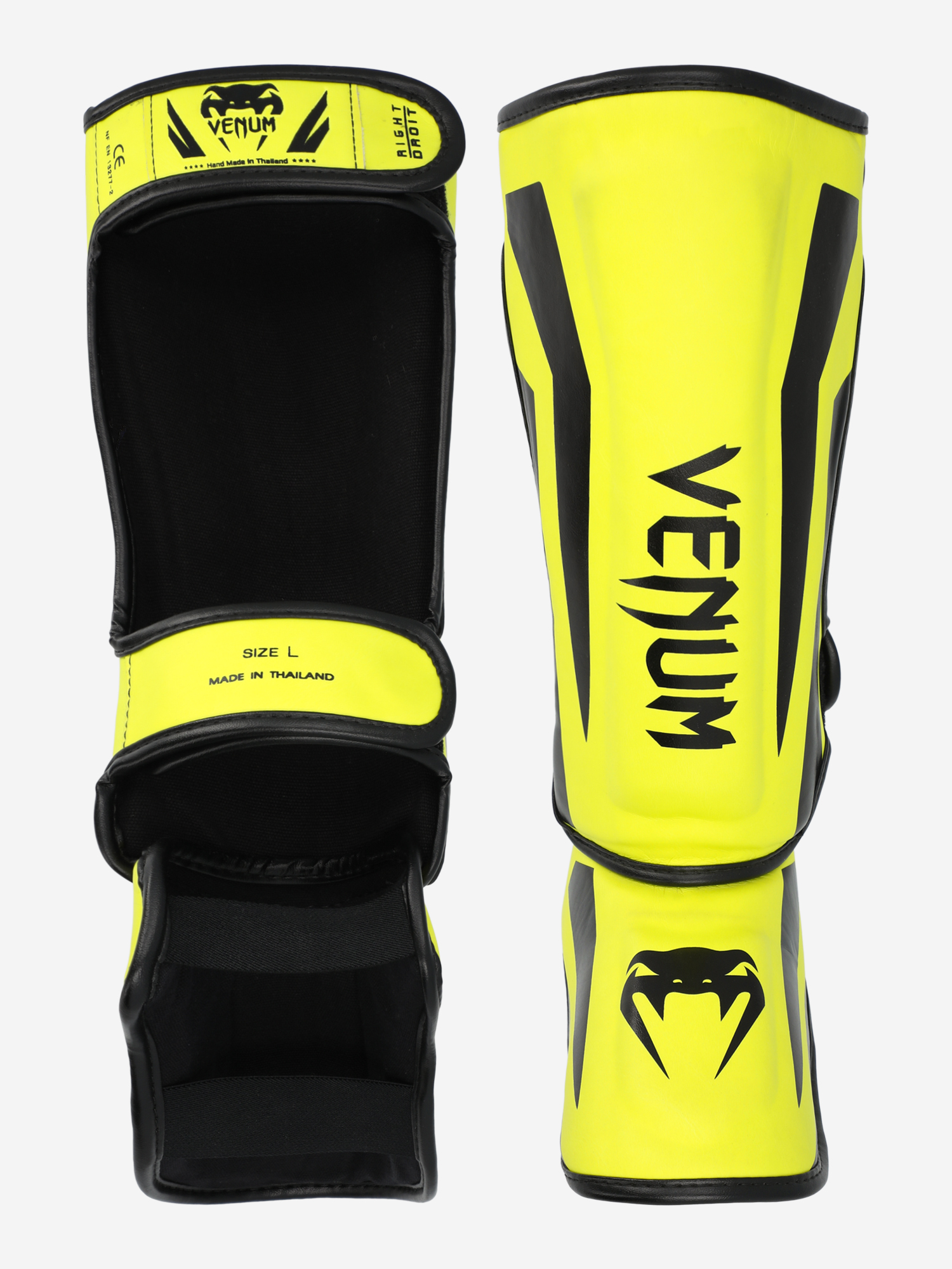 Защита голени детская Venum Elite, Желтый