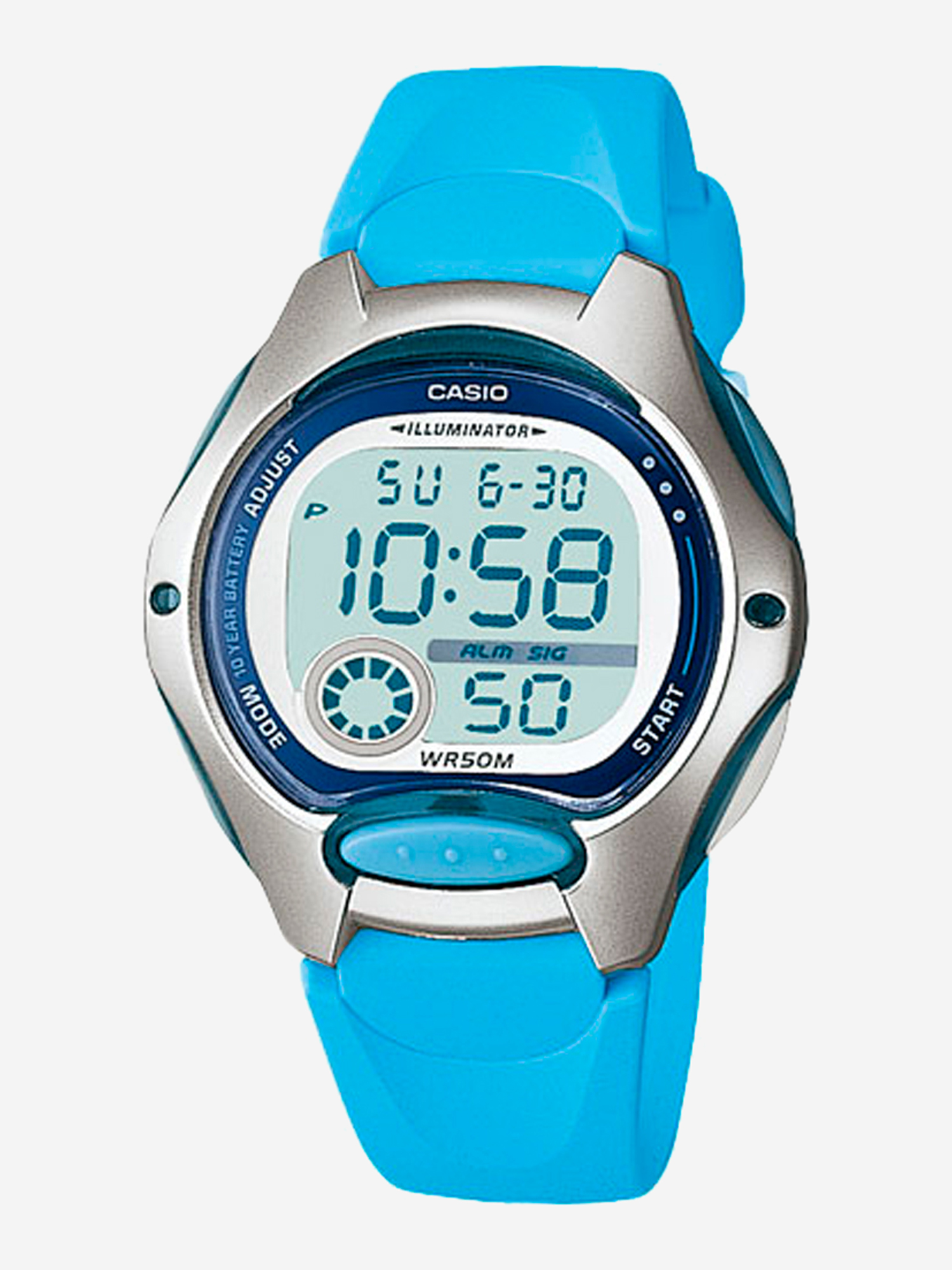 Изображение товара Спортивные часы Casio Collection LW-200-2B с будильником и секундомером