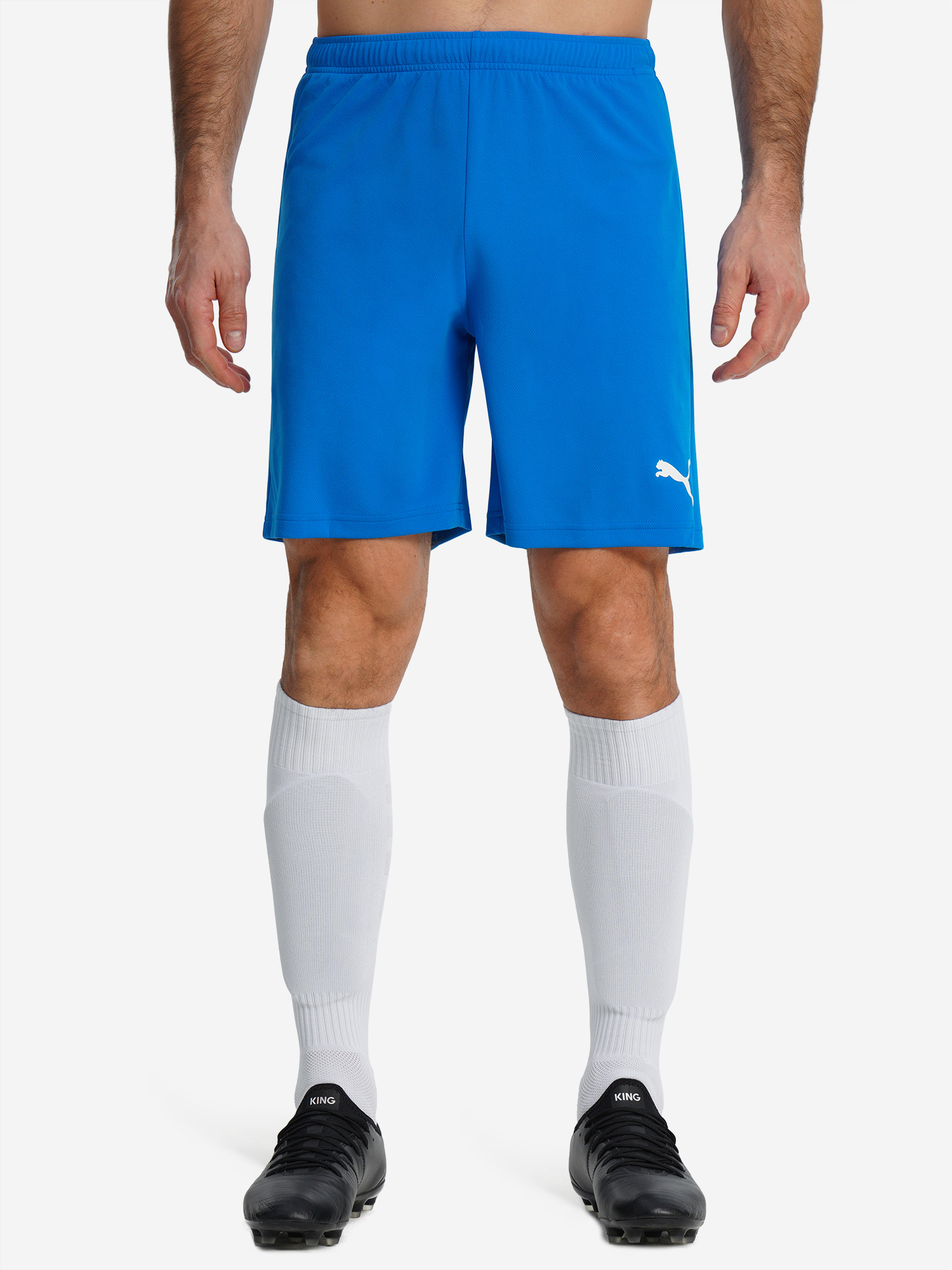 Шорты мужские PUMA Teamrise, Голубой 2