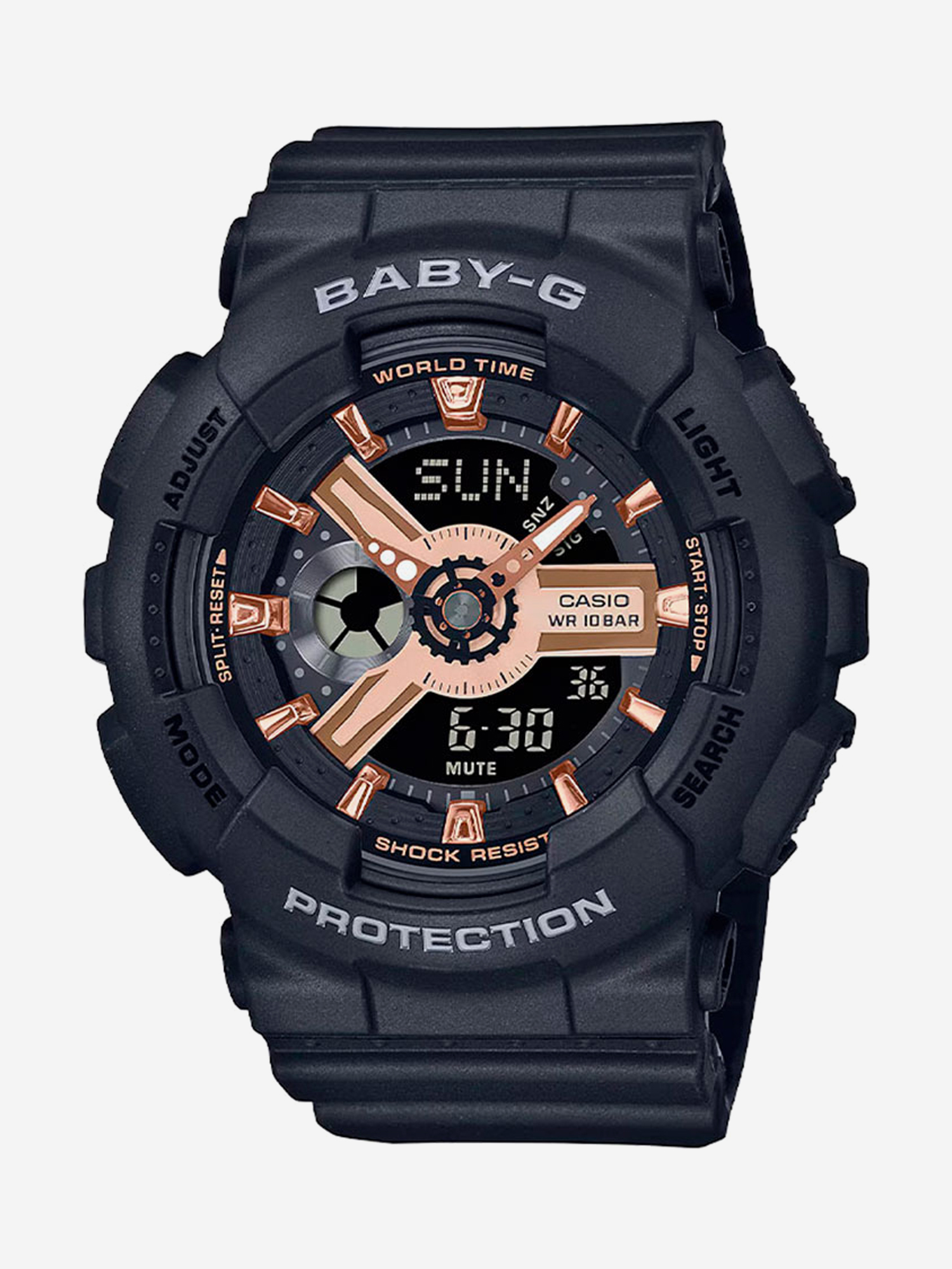 Изображение товара Спортивные часы CASIO BABY-G BA-110XRG-1A, Черный
