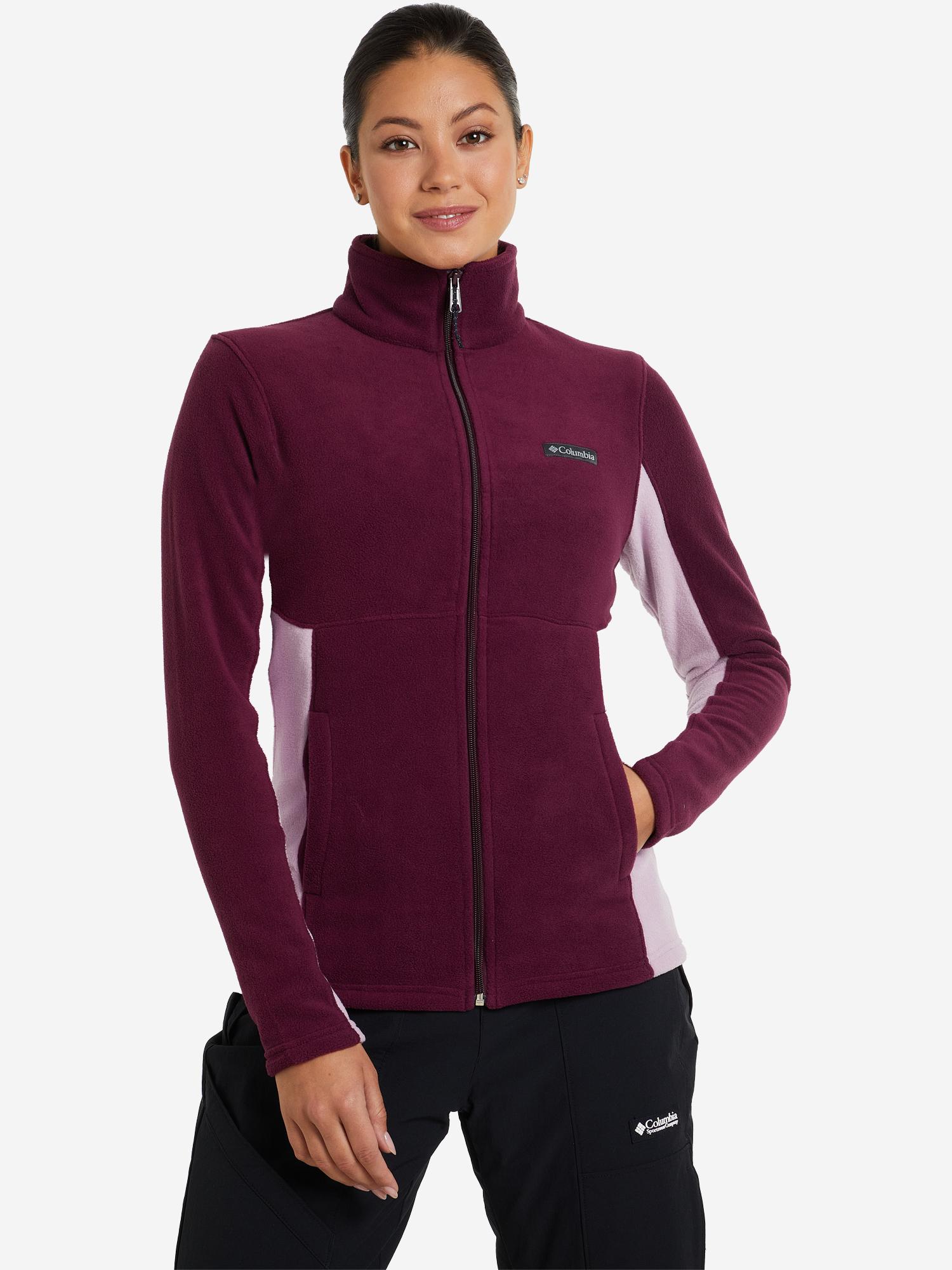 

Джемпер флисовый женский Columbia Basin Trail III Full Zip, Фиолетовый