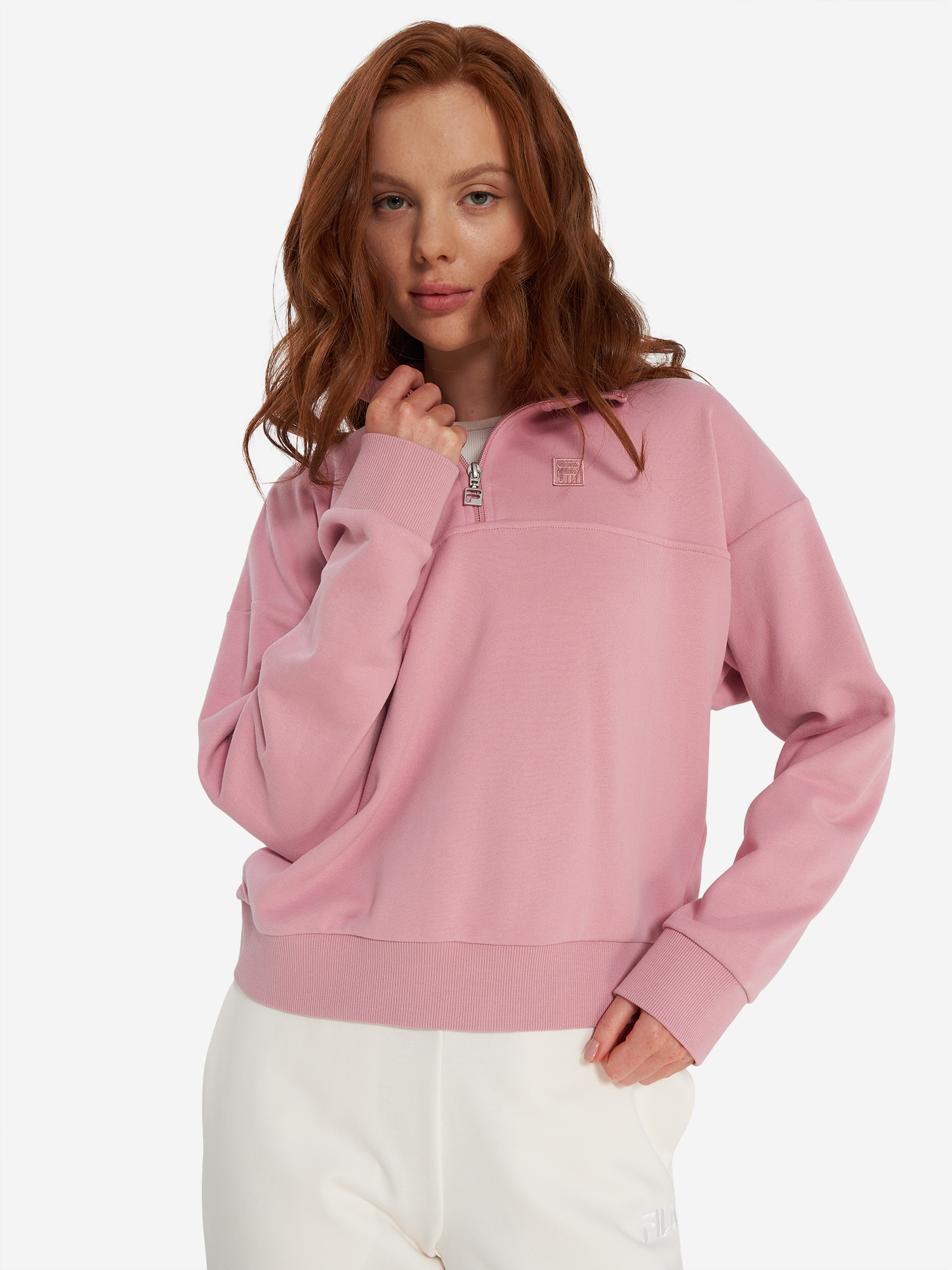 Толстовка женская FILA, розовый, арт. 31647