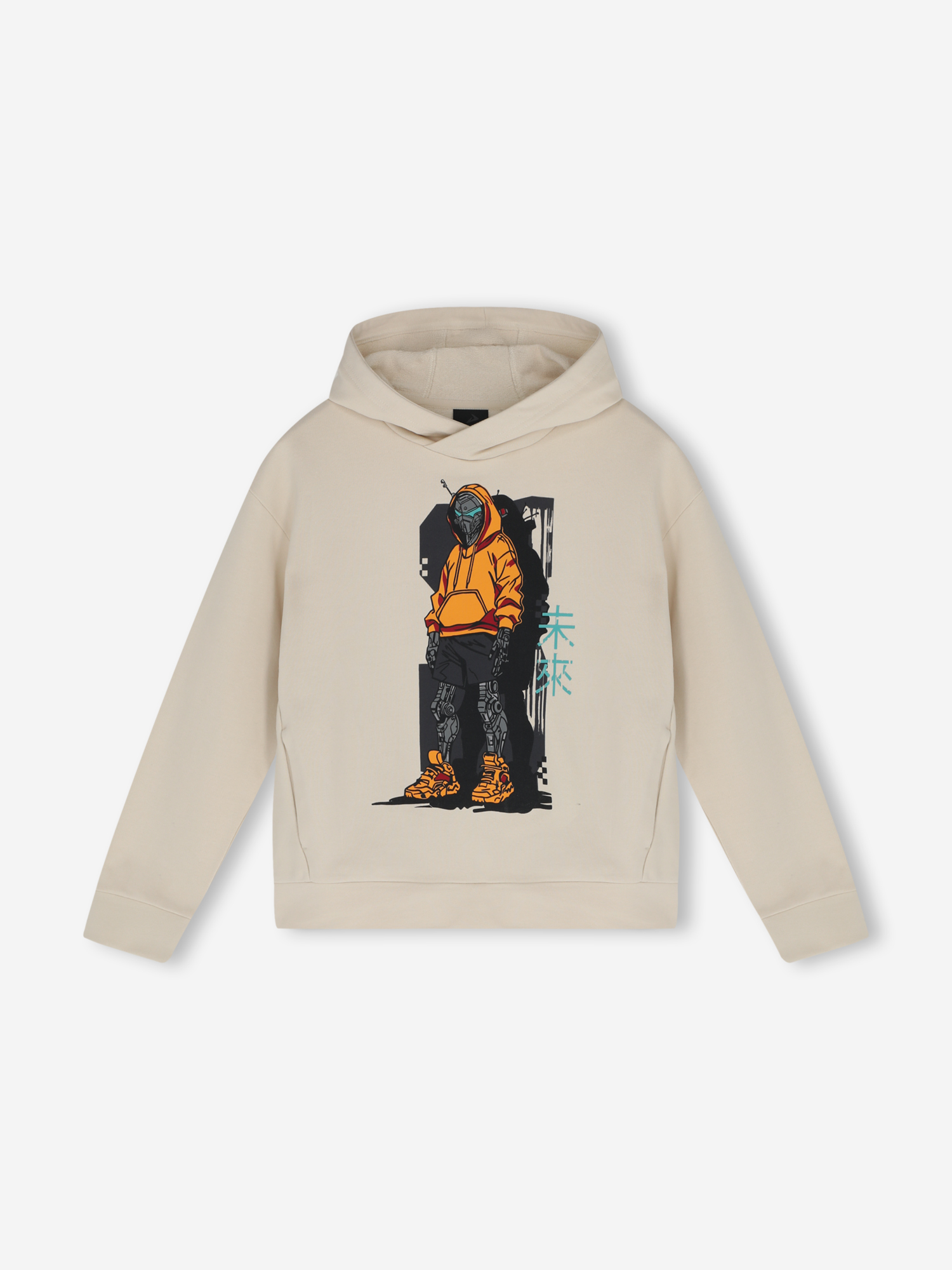 Худи Demix для мальчиков, Бежевый, бежевый, арт. 33985