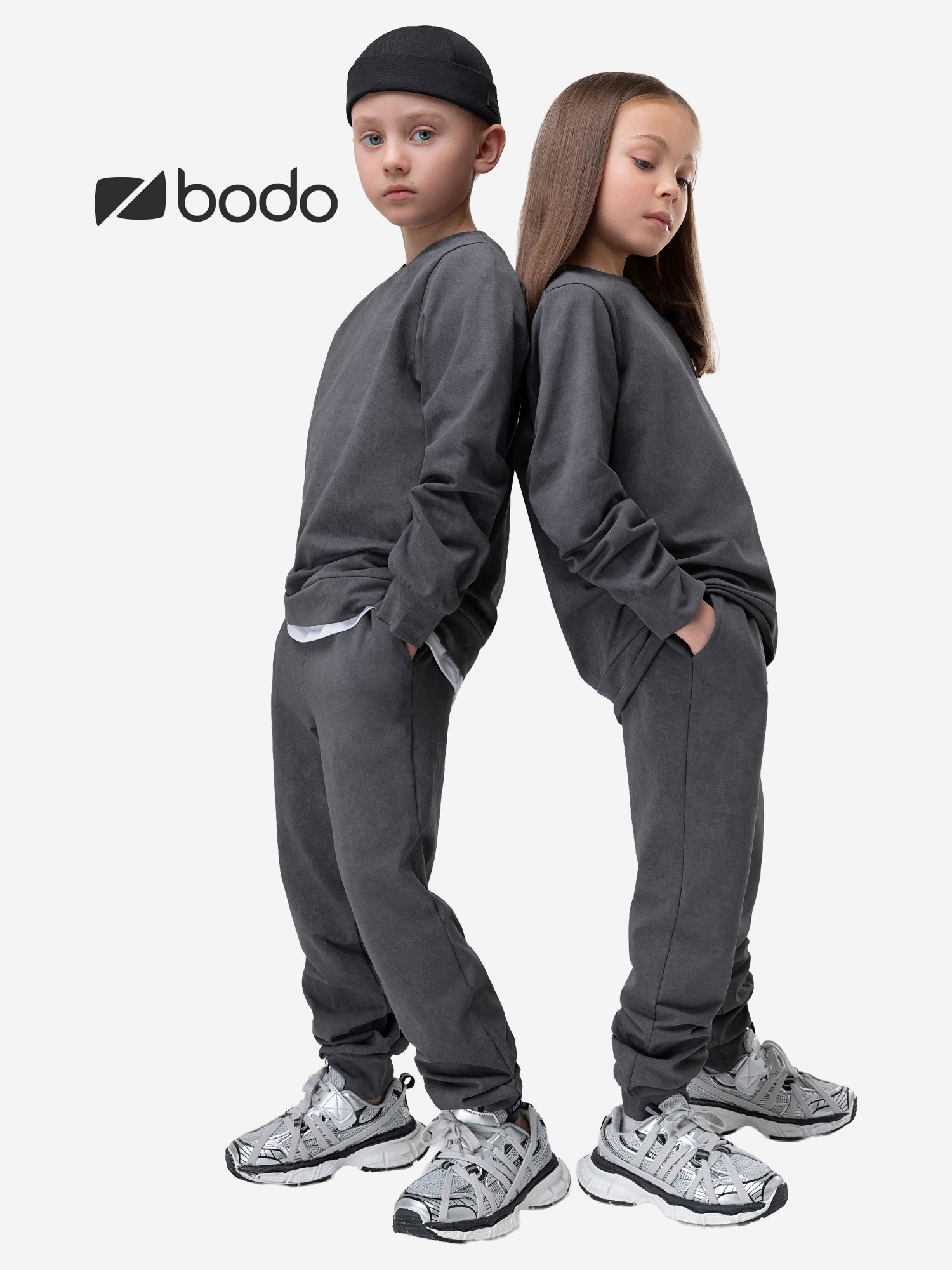 Изображение товара Костюм детский bodo, Серый