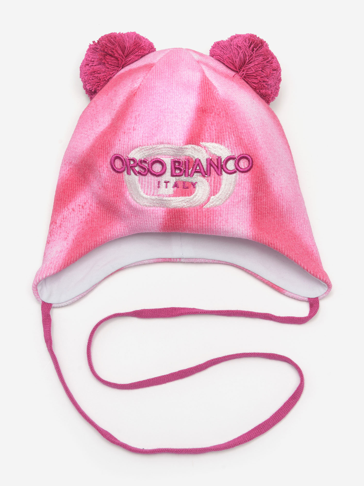 

Шапка демисезонная для девочки ORSO BIANCO, Розовый