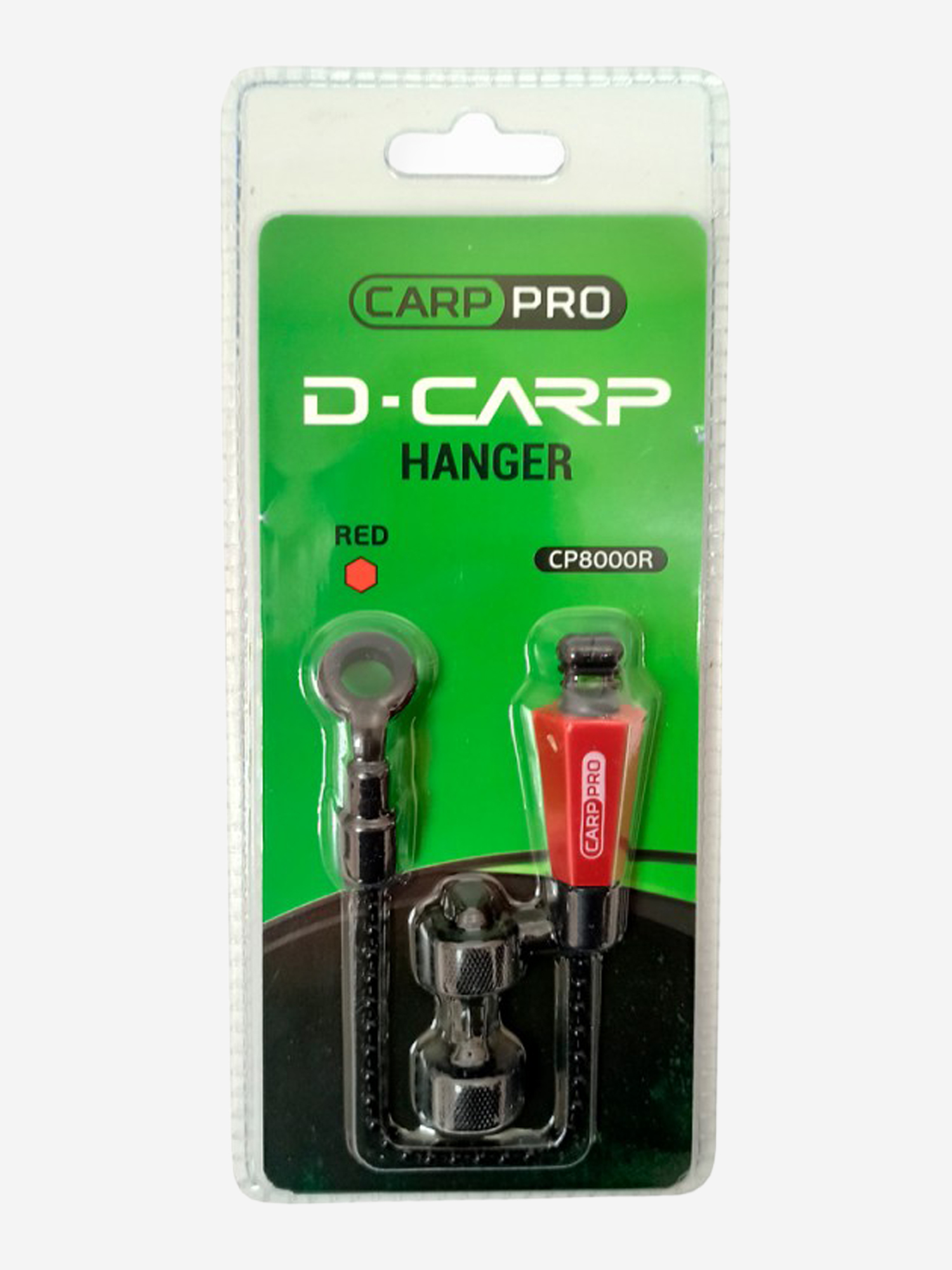 Изображение товара Рыболовный сигнализатор поклевки CARP PRO Hanger D-Carp красный Крупный и яркий