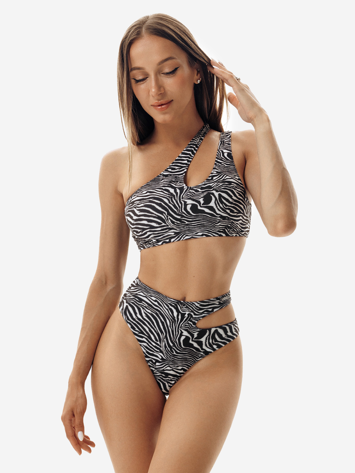 

Женский топ Nebbia SÃO GONÇALO bikini top - zebra 764, Белый