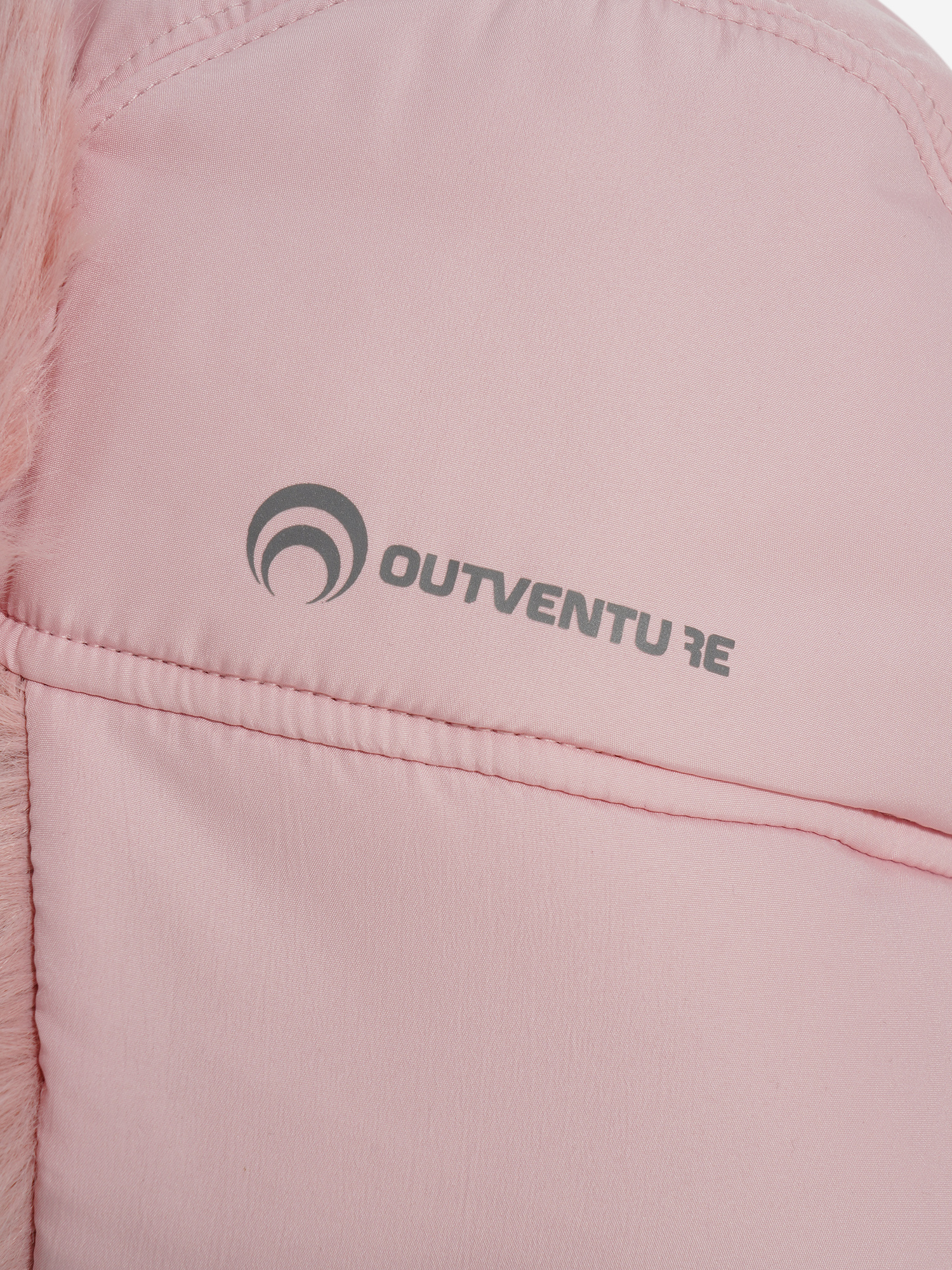 фото Шапка для девочек outventure, розовый