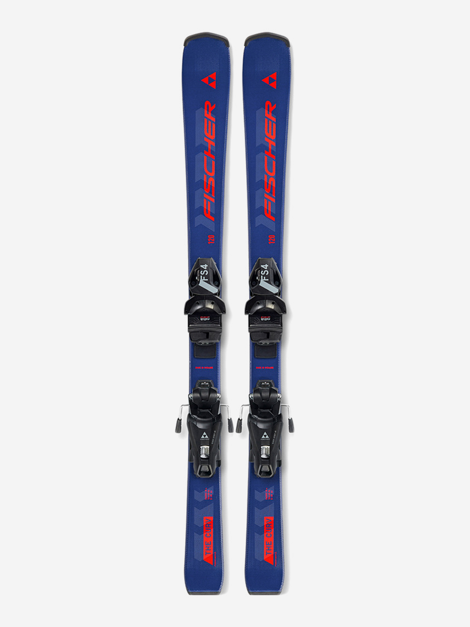 

Горные лыжи с креплениями Fischer The Curv JR JRS + FS4 CA JRS 23/24, Синий