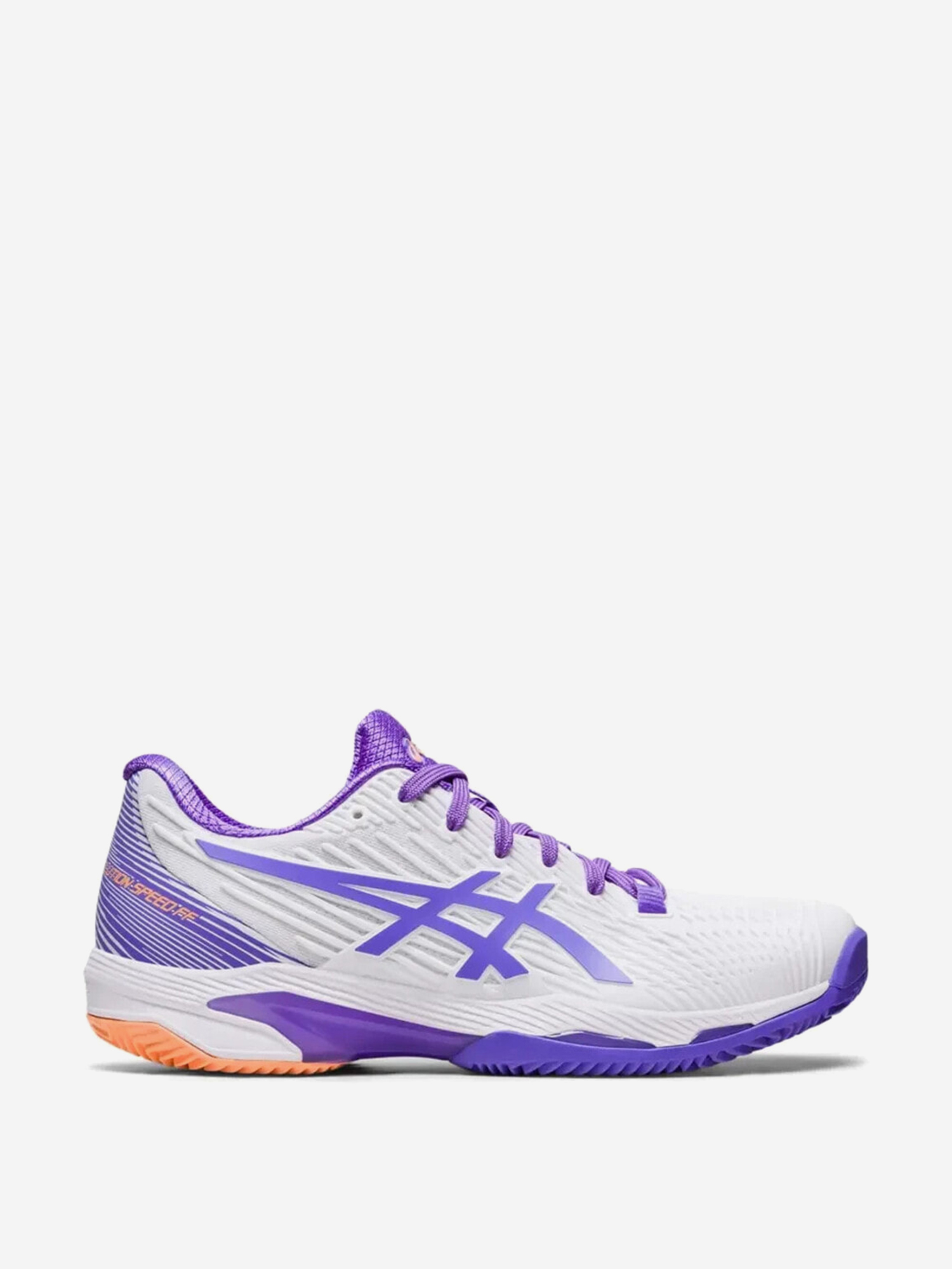 Изображение товара Кроссовки Asics Solution Speed FF 2 Clay Бело-фиолетовые для тенниса и падел