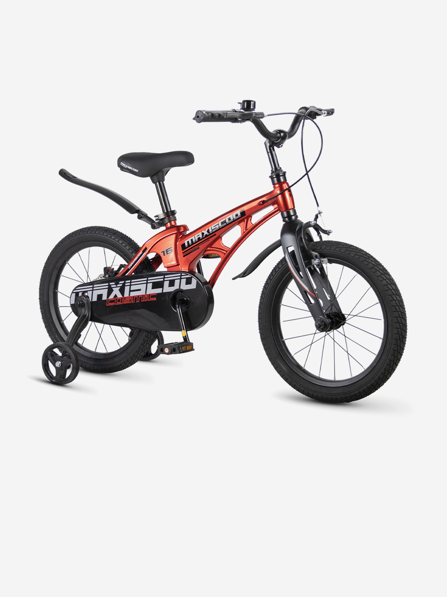 Изображение товара Велосипед Детский Maxiscoo Cosmic стандарт 16'' Красный Глянцевый (2026) (MSC-C1654)