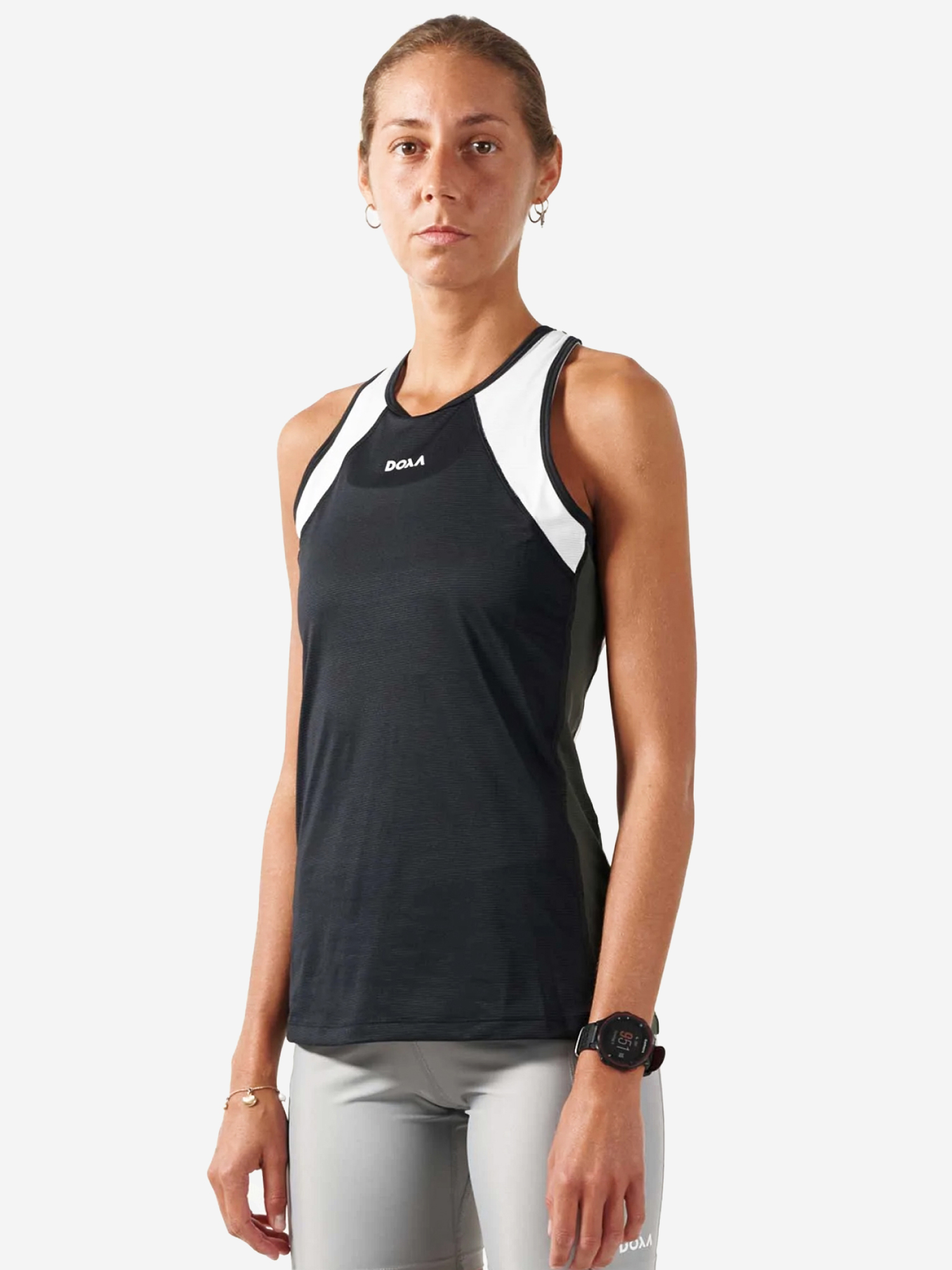 

Майка для женщин Doxa Run Stacy Singlet Unltd, Черный