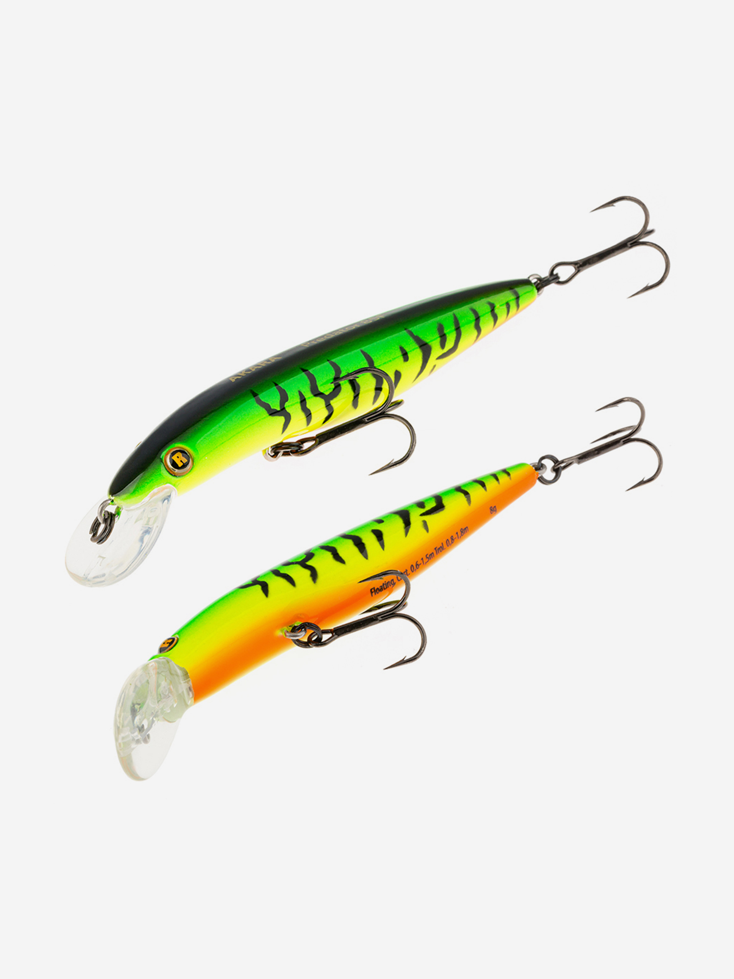 

Воблер Akara Predator 85F 8 гр. (2/7 oz 3,4 in) A68, Мультицвет