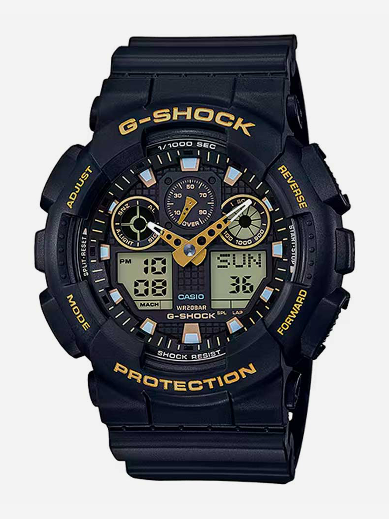 

Наручные часы Casio G-SHOCK GA-100GBX-1A9, Черный