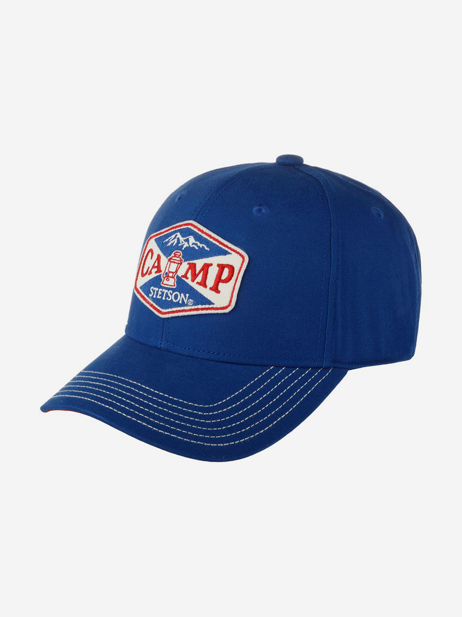 Бейсболка STETSON 7721142 BASEBALL CAP CAMP (синий), Синий