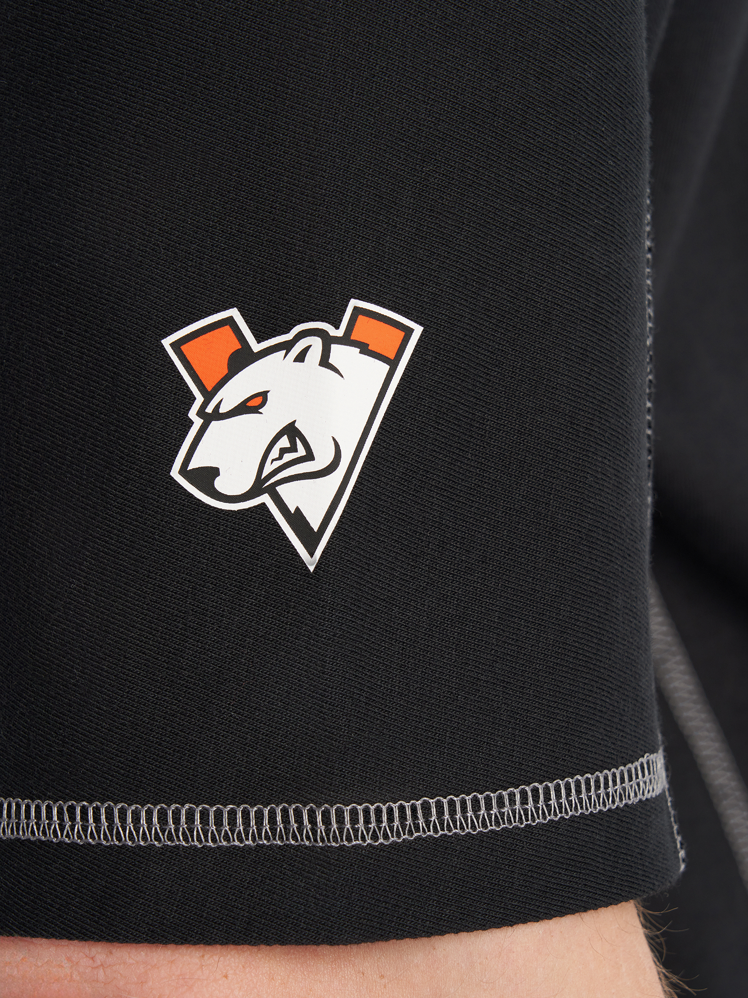 фото Футболка kappa x virtus.pro, черный