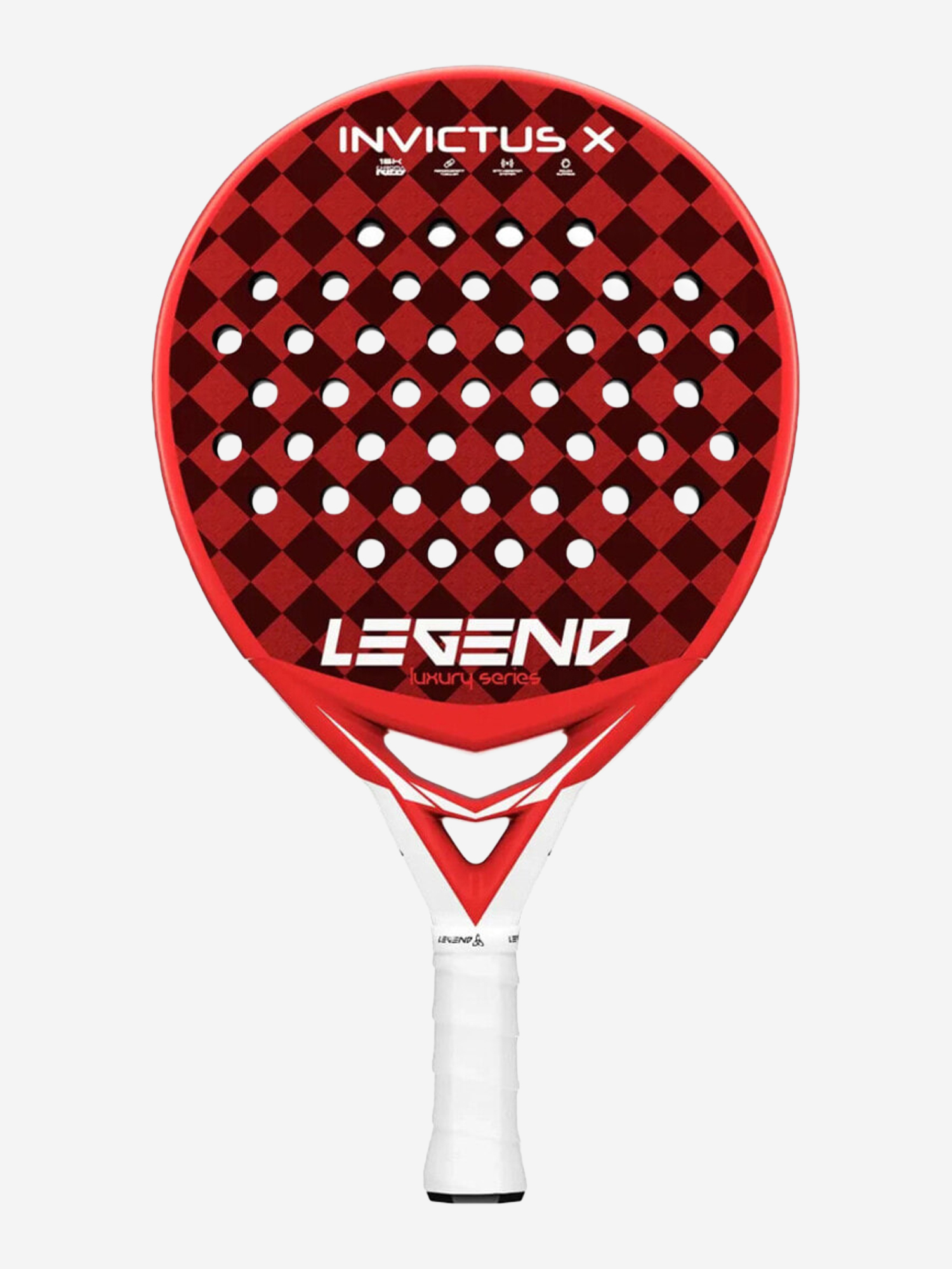 Изображение товара Ракетка для падел-тенниса Legend Invictus X профессиональная круглой формы