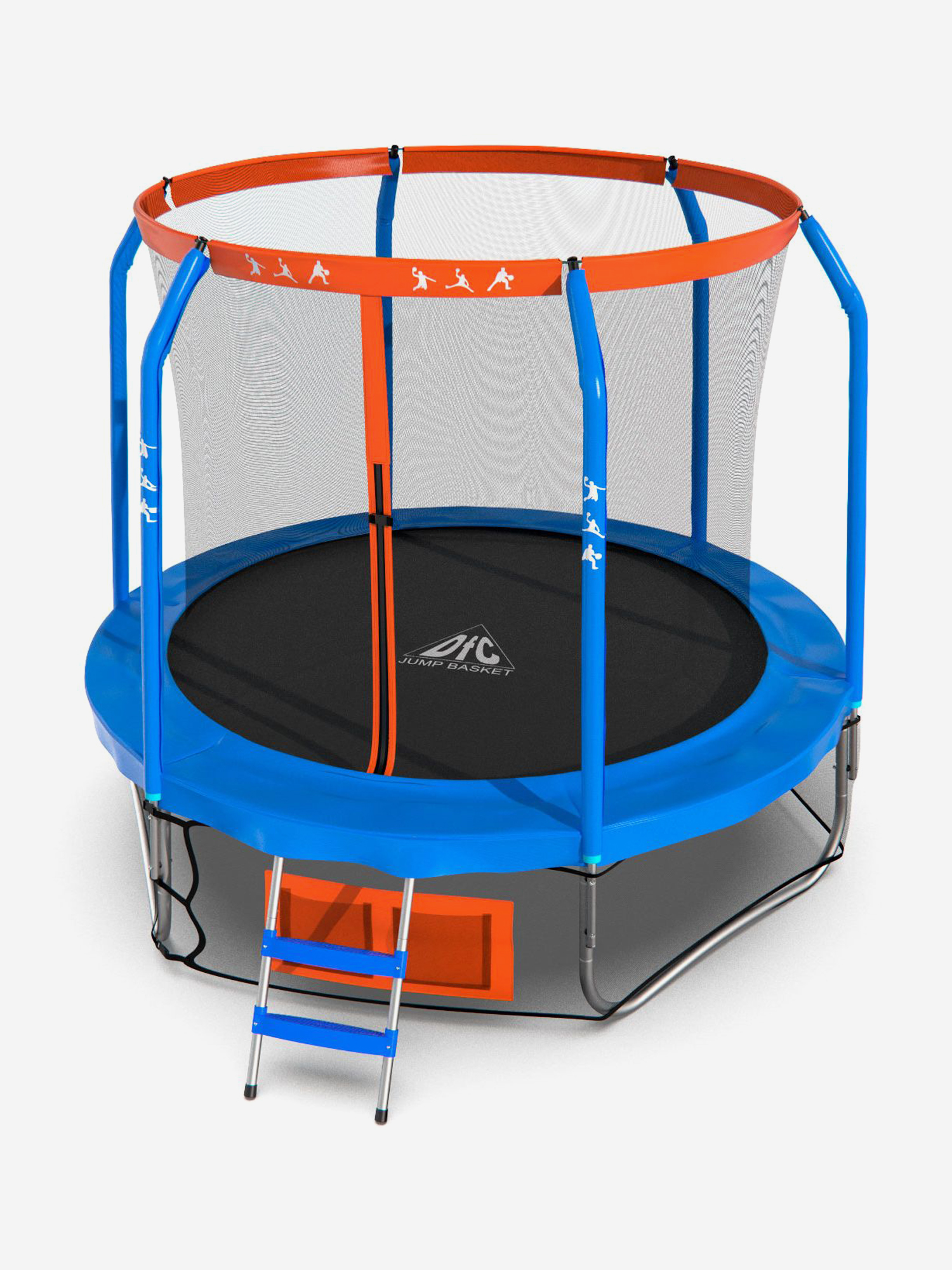 

Батут DFC JUMP BASKET 8ft, Оранжевый