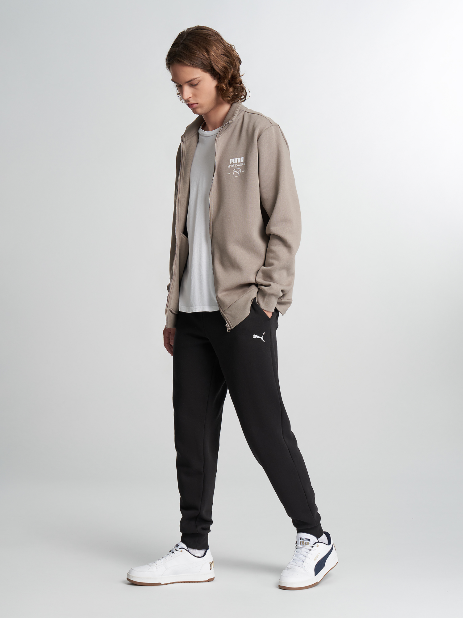 Костюм мужской PUMA Sport Fashion, Бежевый 2