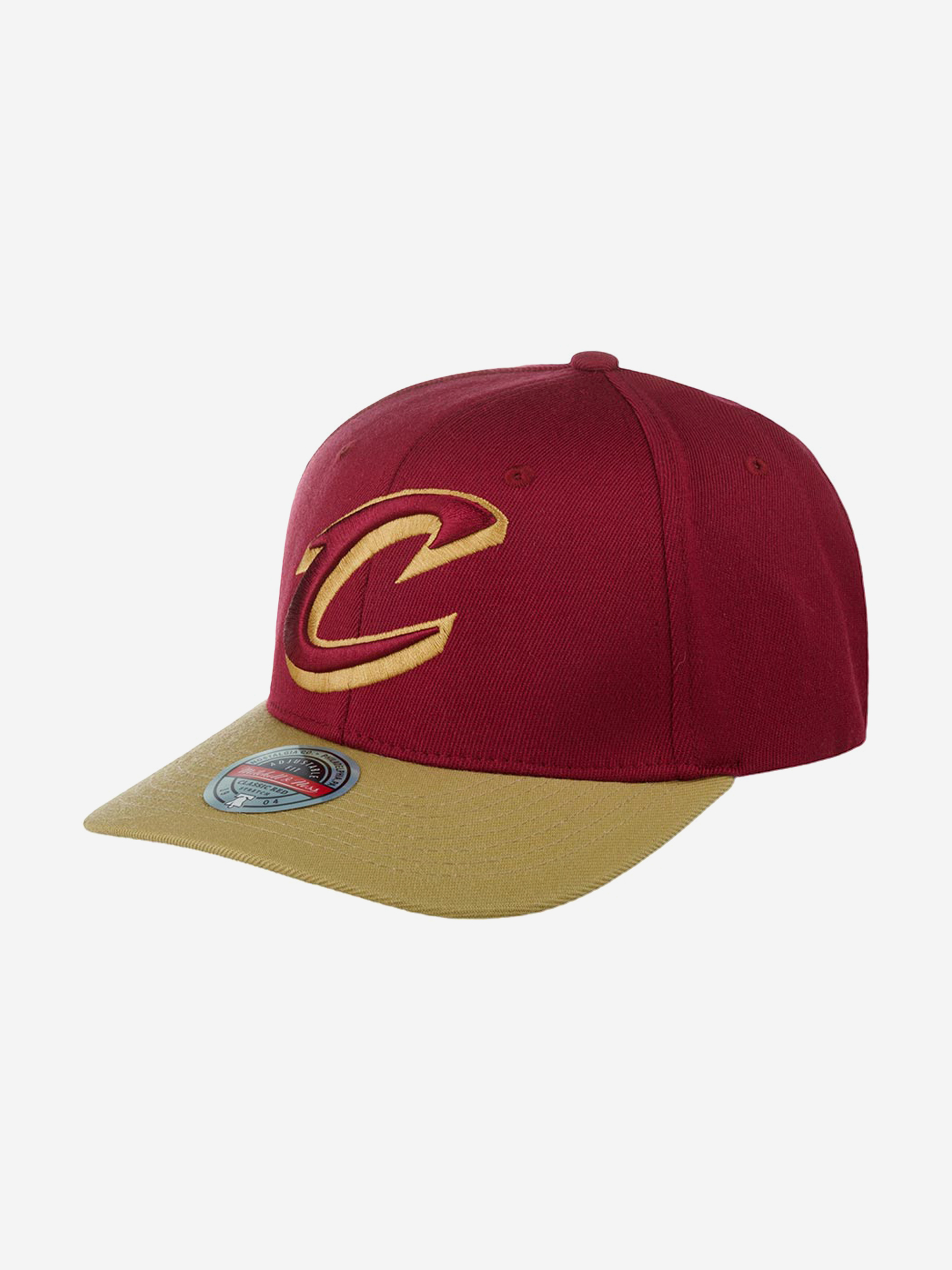 

Бейсболка с прямым козырьком MITCHELL NESS HHSS3265-CCAYYPPPRDGD Cleveland Cavaliers NBA (красный), Красный