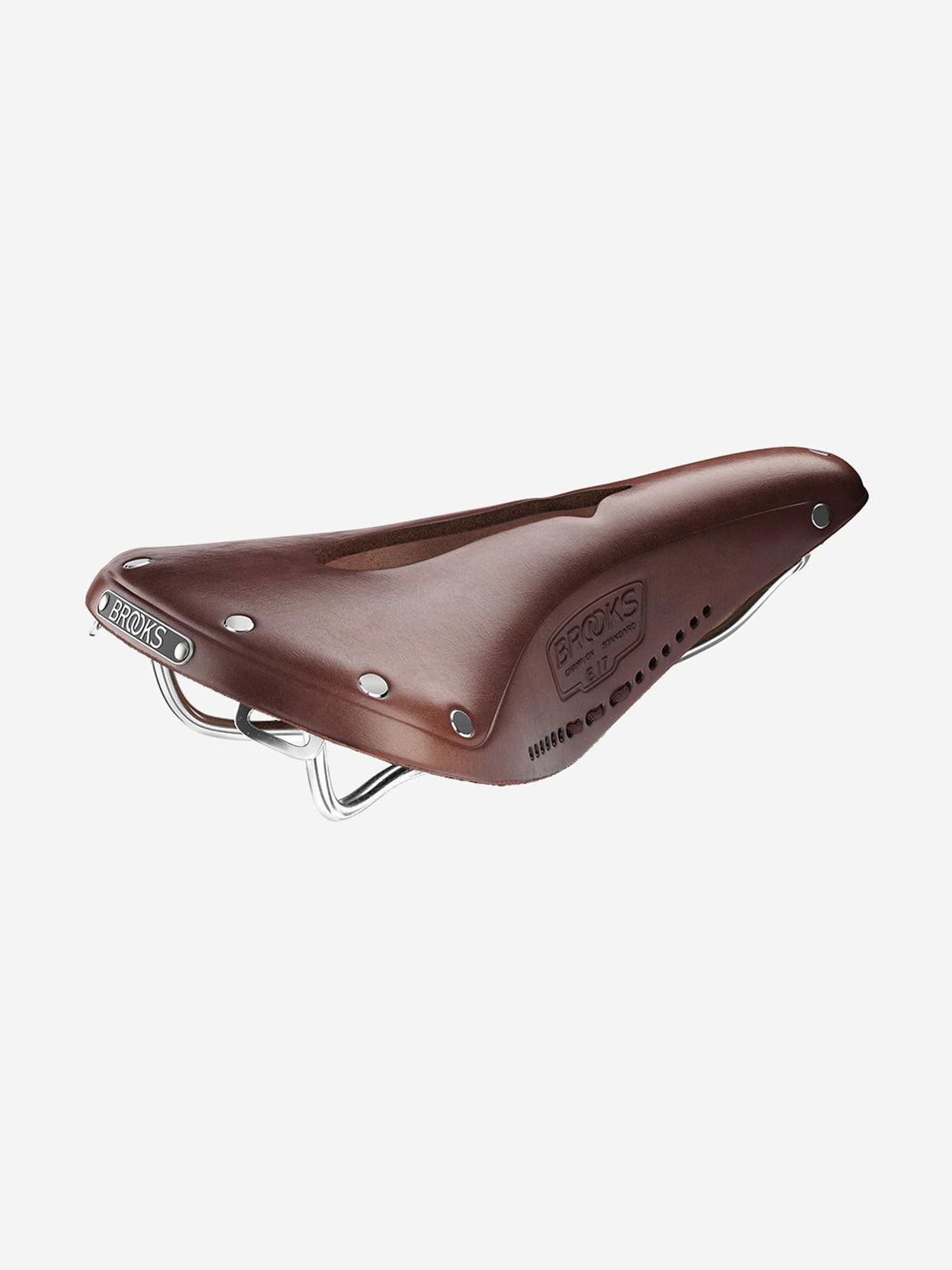 

Седло кожаное Brooks B17 CARVED ANTIQUE BROWN (B211IL0A17205), Коричневый