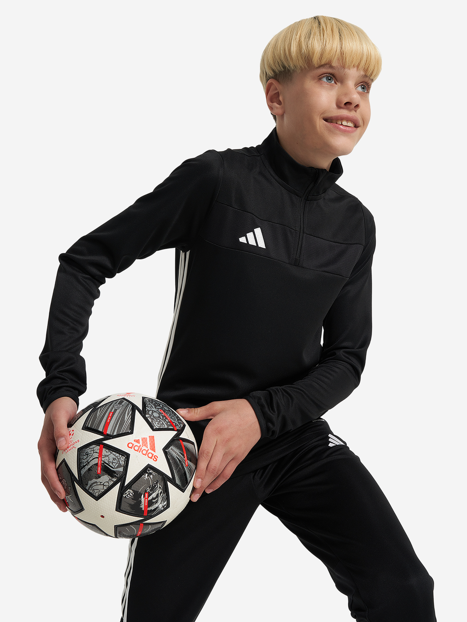 

Толстовка для мальчиков adidas Tiro, Черный
