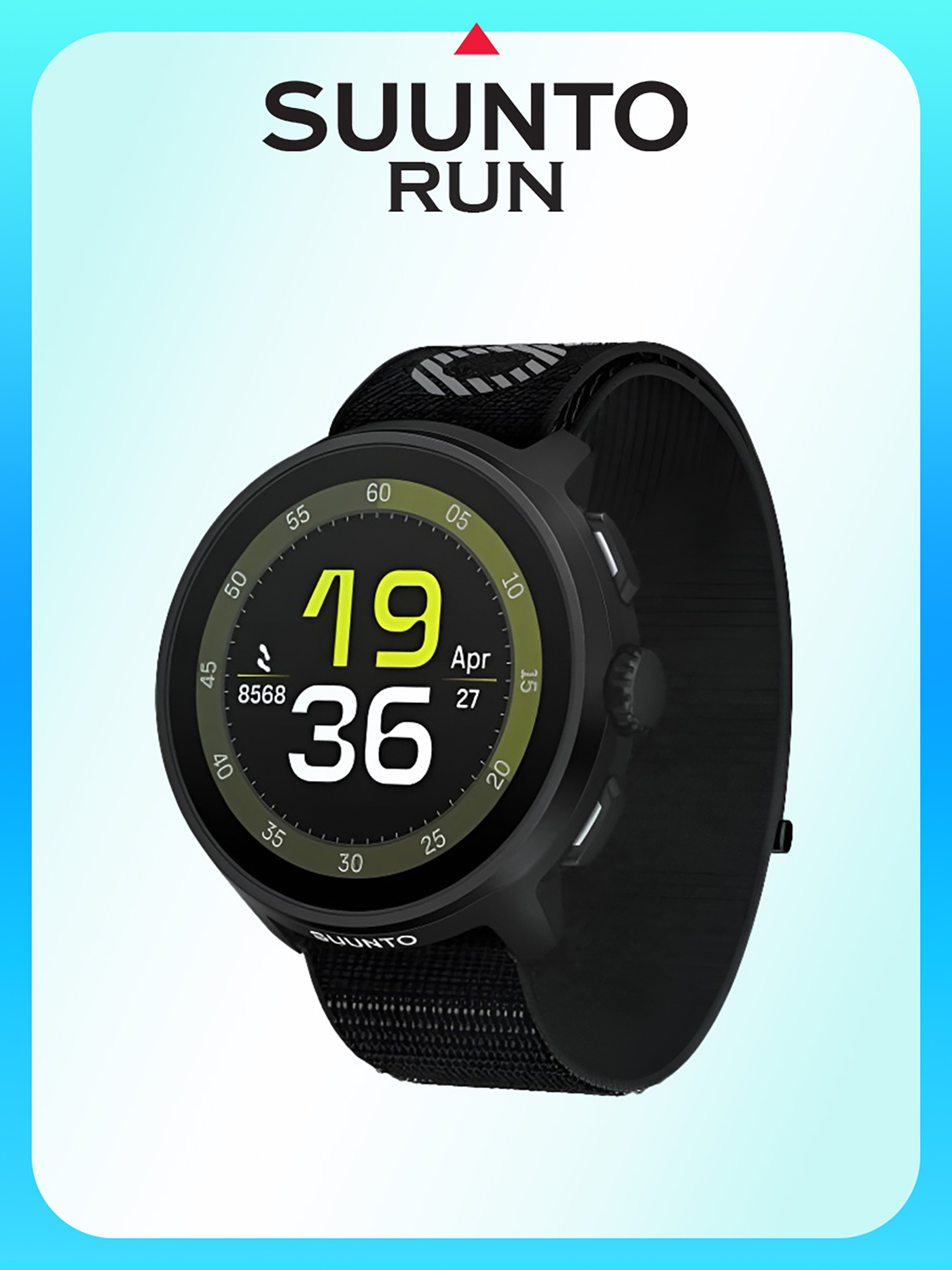 Изображение товара Спортивные часы Suunto Run, черный, Черный