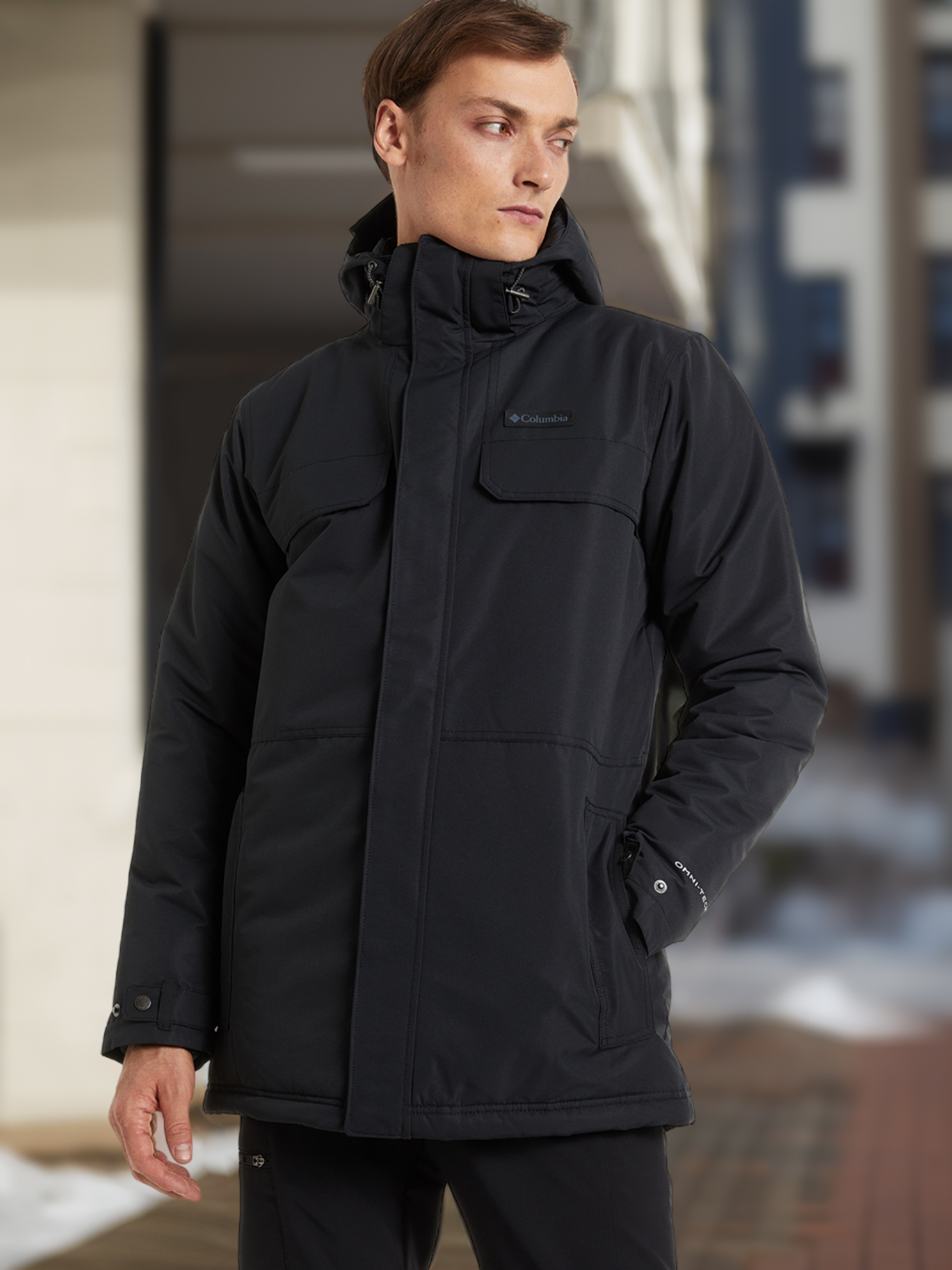 

Куртка утепленная мужская Columbia Rugged Path Parka, Черный