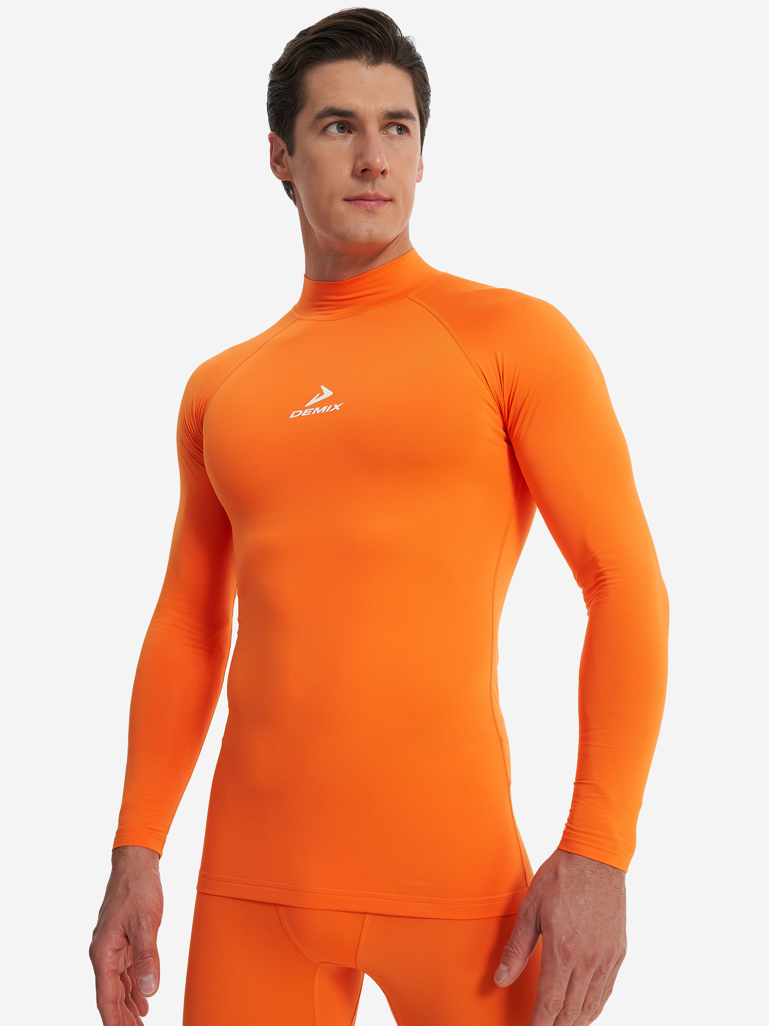 Изображение товара Компрессионный лонгслив Demix для мужчин, Янтарный цвет