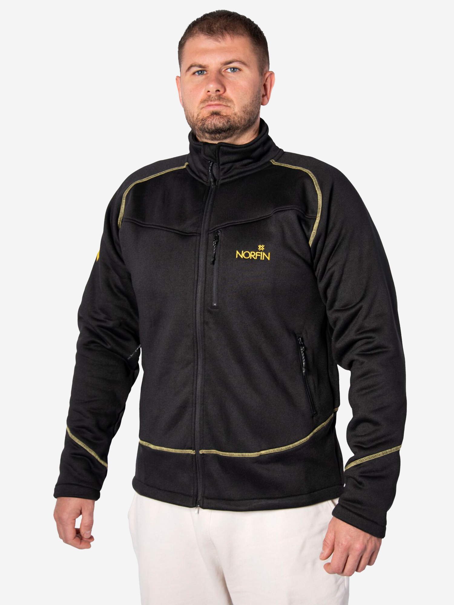 Изображение товара Флисовая толстовка Norfin FROST для рыбалки и охоты мужская всесезонная