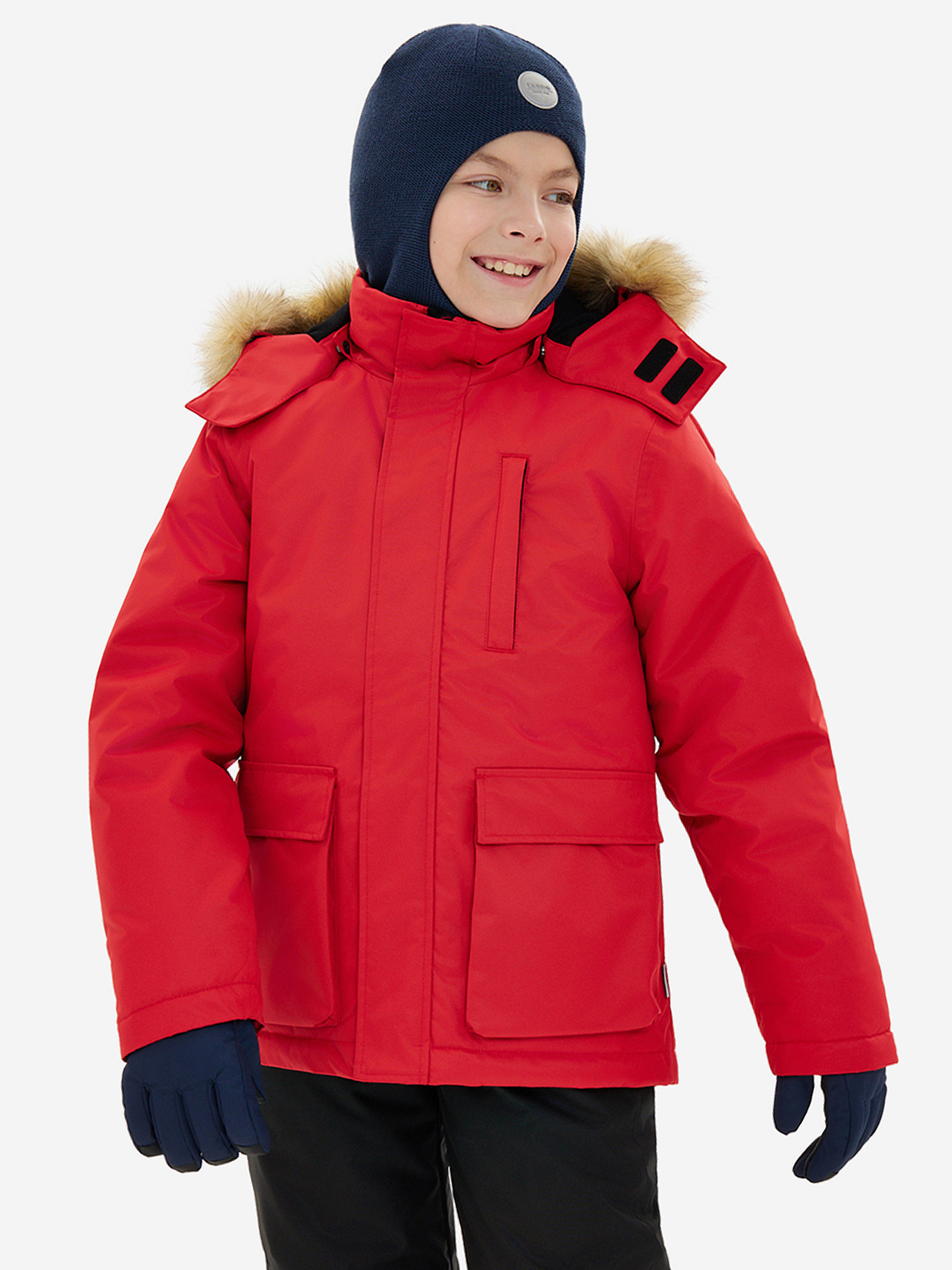 Куртка утепленная для мальчиков Lassie Vakava Красный 10999₽