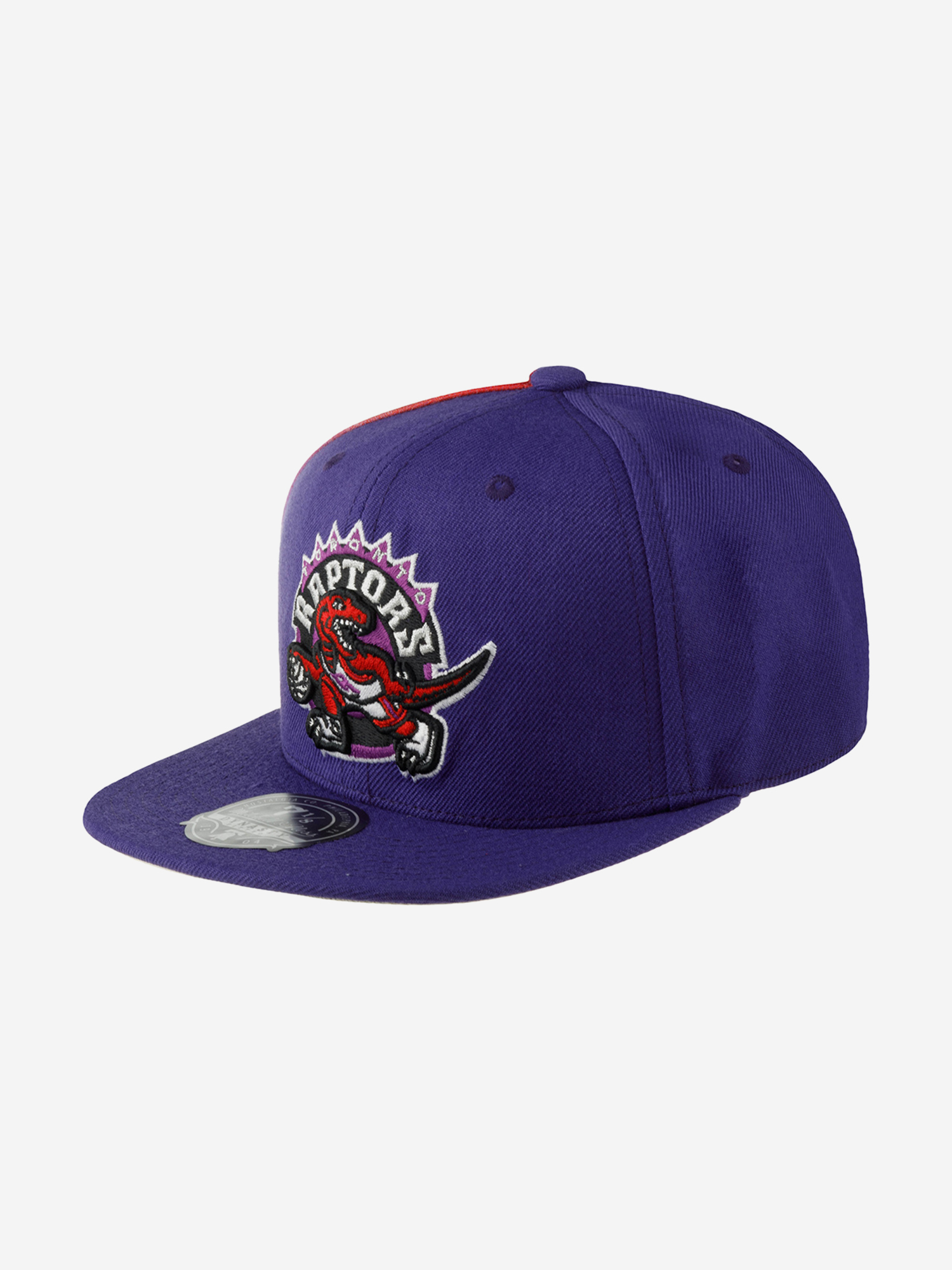 Изображение товара Бейсболка с прямым козырьком MITCHELL NESS Toronto Raptors NBA фиолетовая