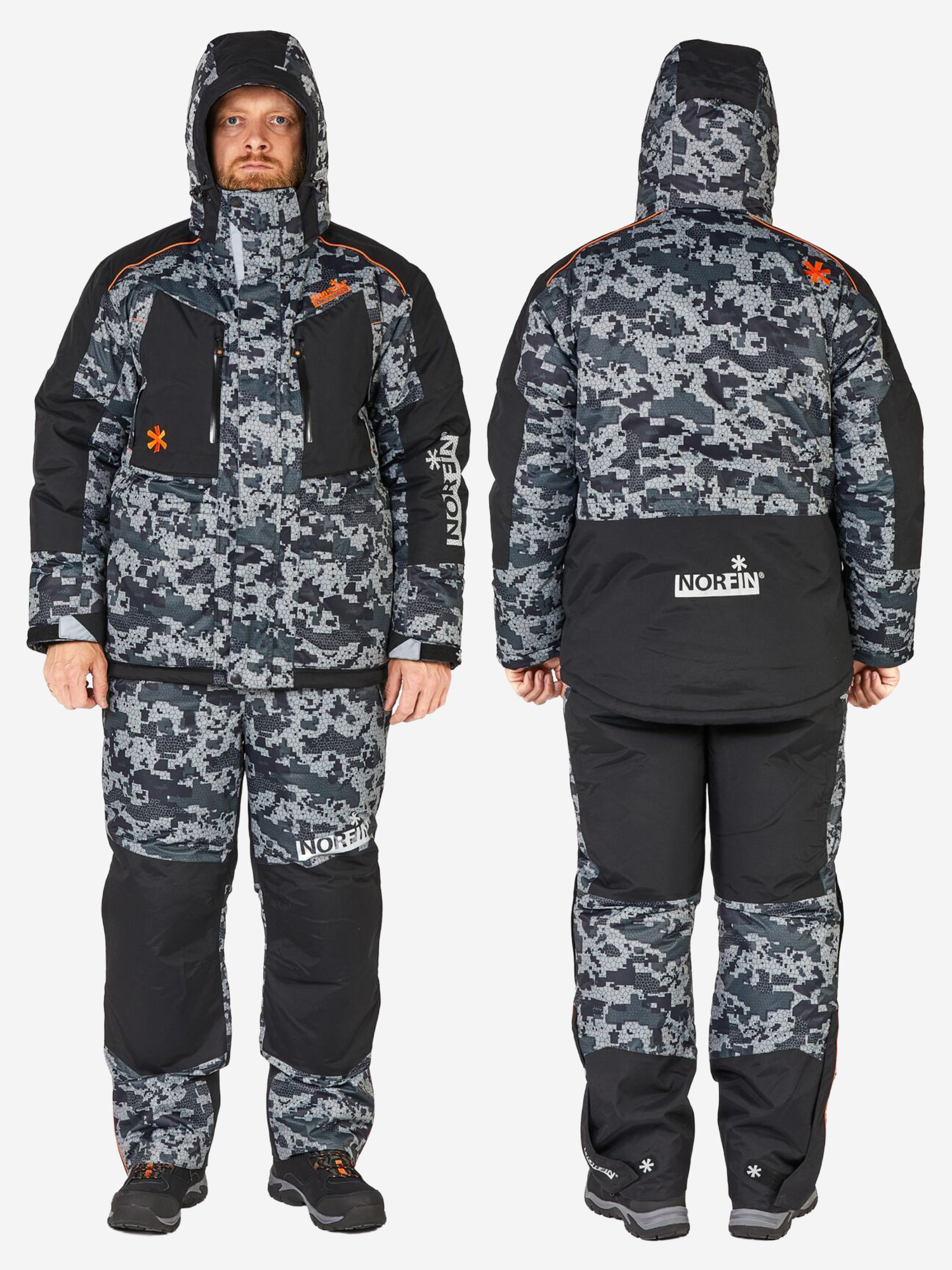 Изображение товара Костюм мужской Norfin DISCOVERY 2 LE CAMO 45230 зимний для рыбалки и охоты