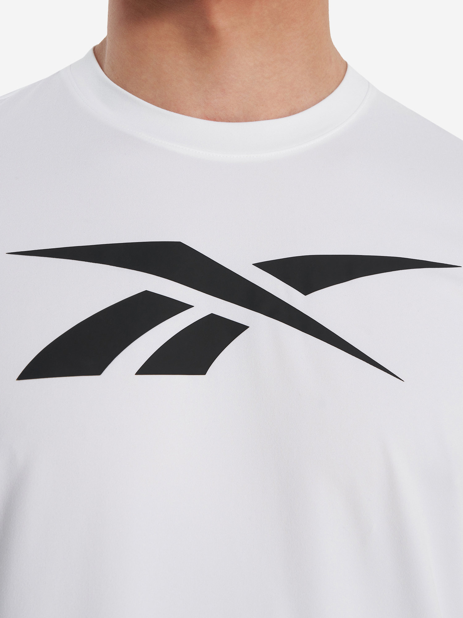 фото Футболка мужская reebok jimmy vector, белый