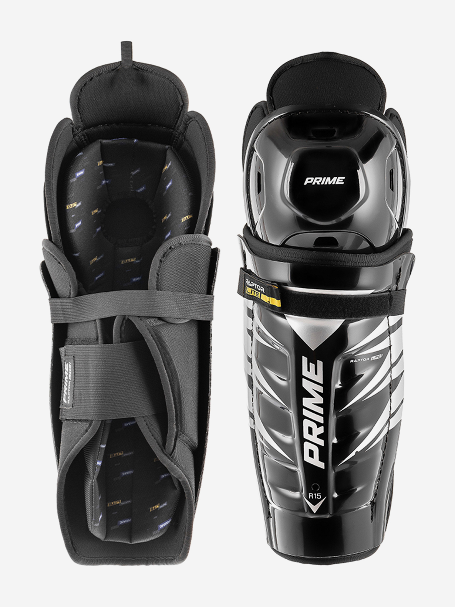

Щитки хоккейные Prime Raptor Lite SR, Черный