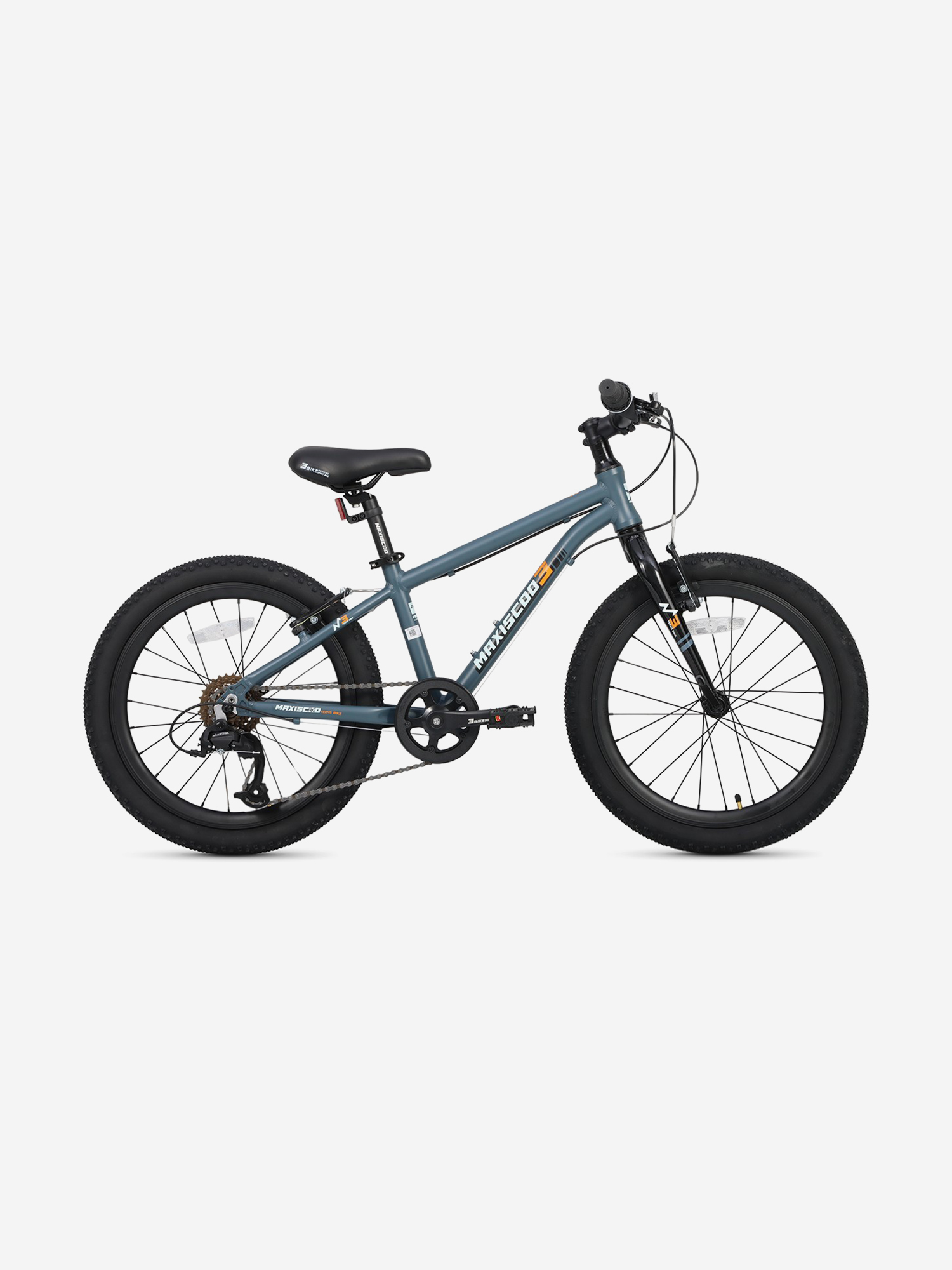 

Велосипед детский Maxiscoo 3BIKE 20'' M, серый матовый, 2025, Серый