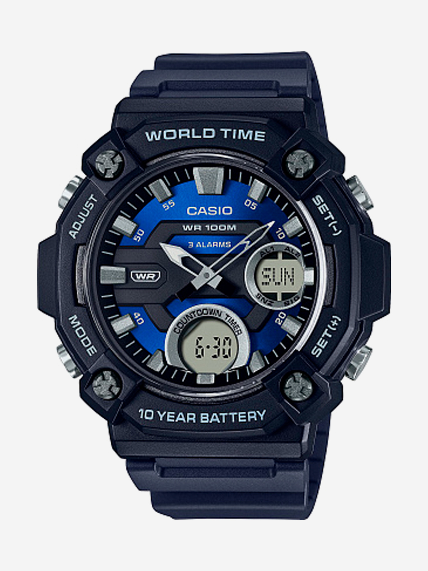 

Наручные часы Casio Collection AEQ-120W-2A, Черный