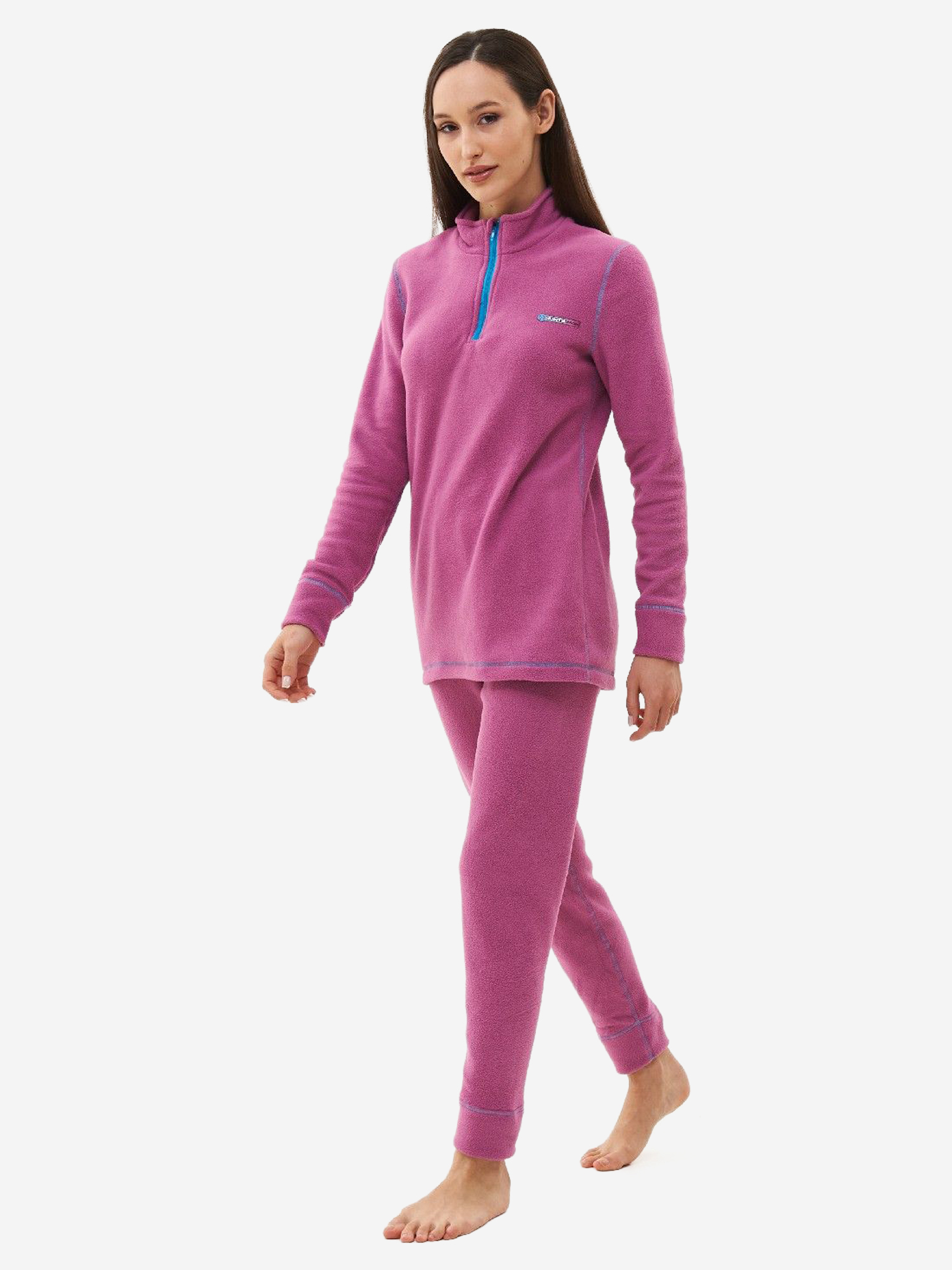 Изображение товара Женское термобелье HUNTSMAN Thermoline ZIP флисовое для рыбалки и охоты