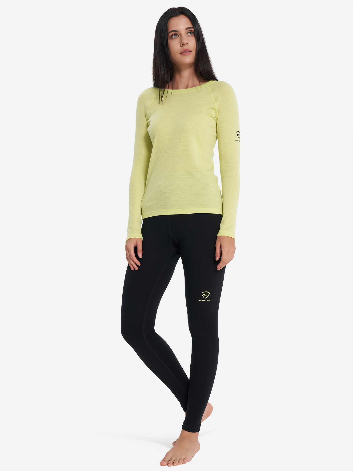 

Комплект термобелья женский Northland, Зеленый